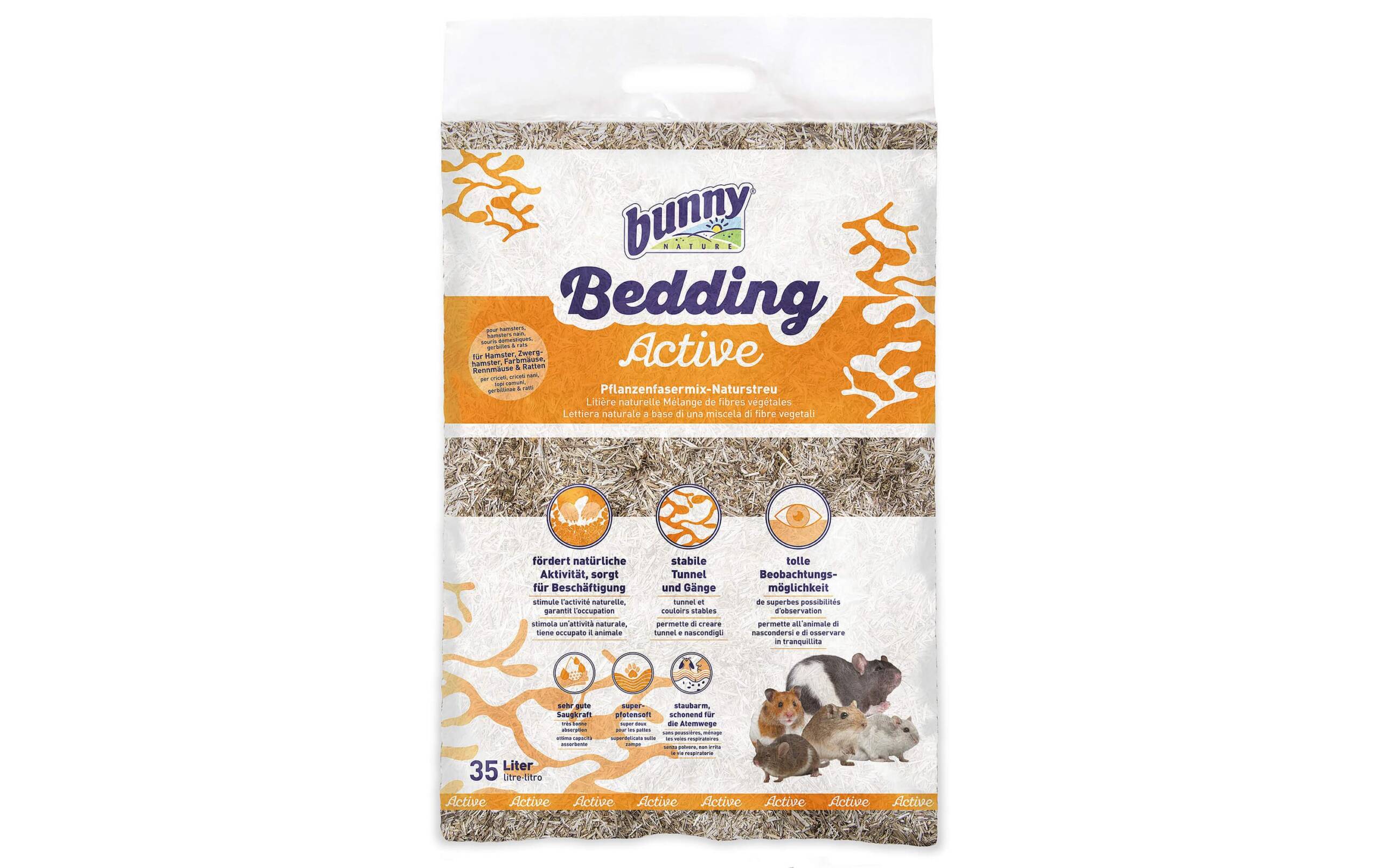 Bunny Bedding Active Einstreu, 35l
