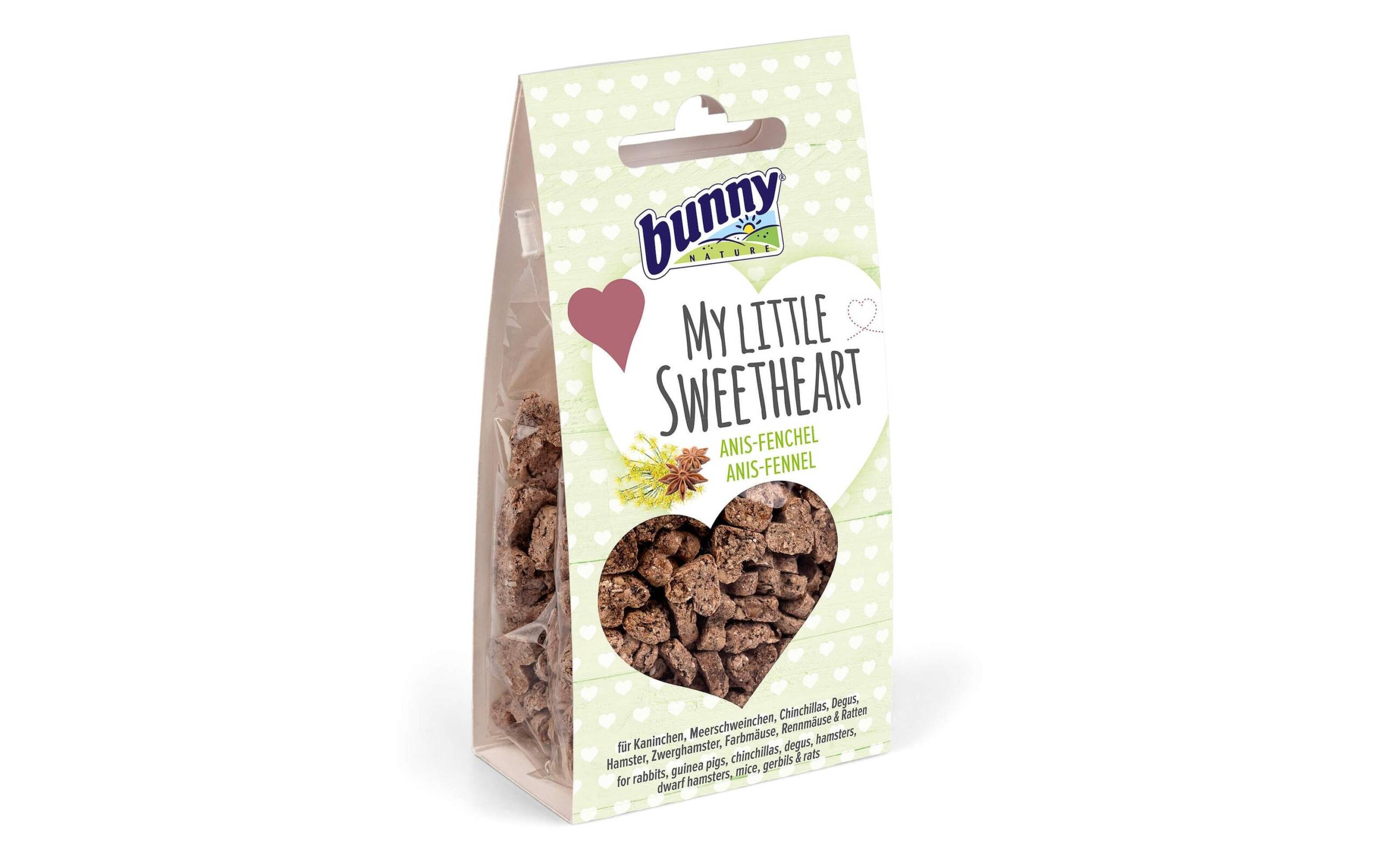 Bunny Little Sweetheart Snack Anis-Fenchel, 30g