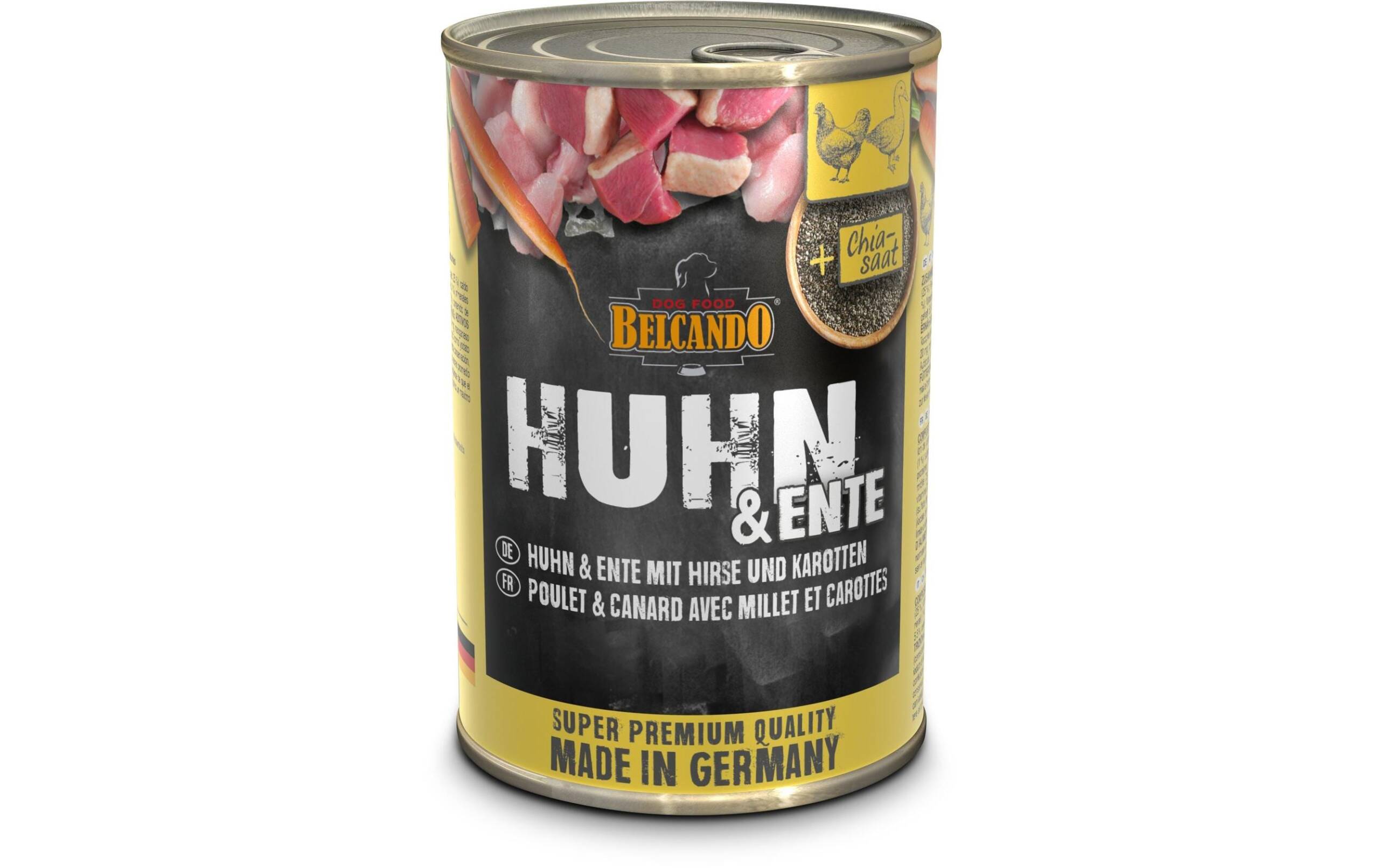Belcando Dose Huhn und Ente 400g Hirse+Karotte