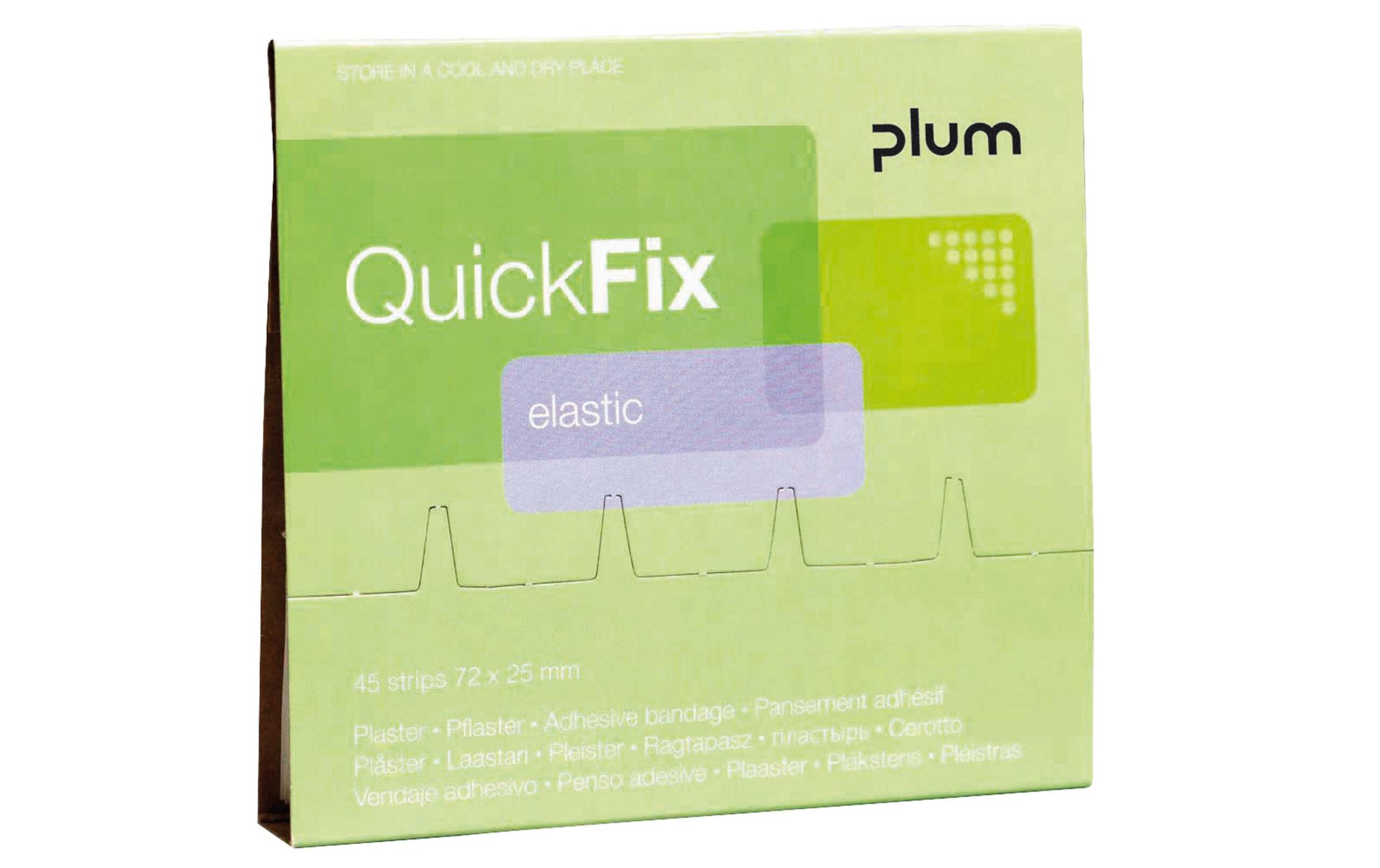 PLUM QuickFix Elastic Pflaster Refill 45 Stück