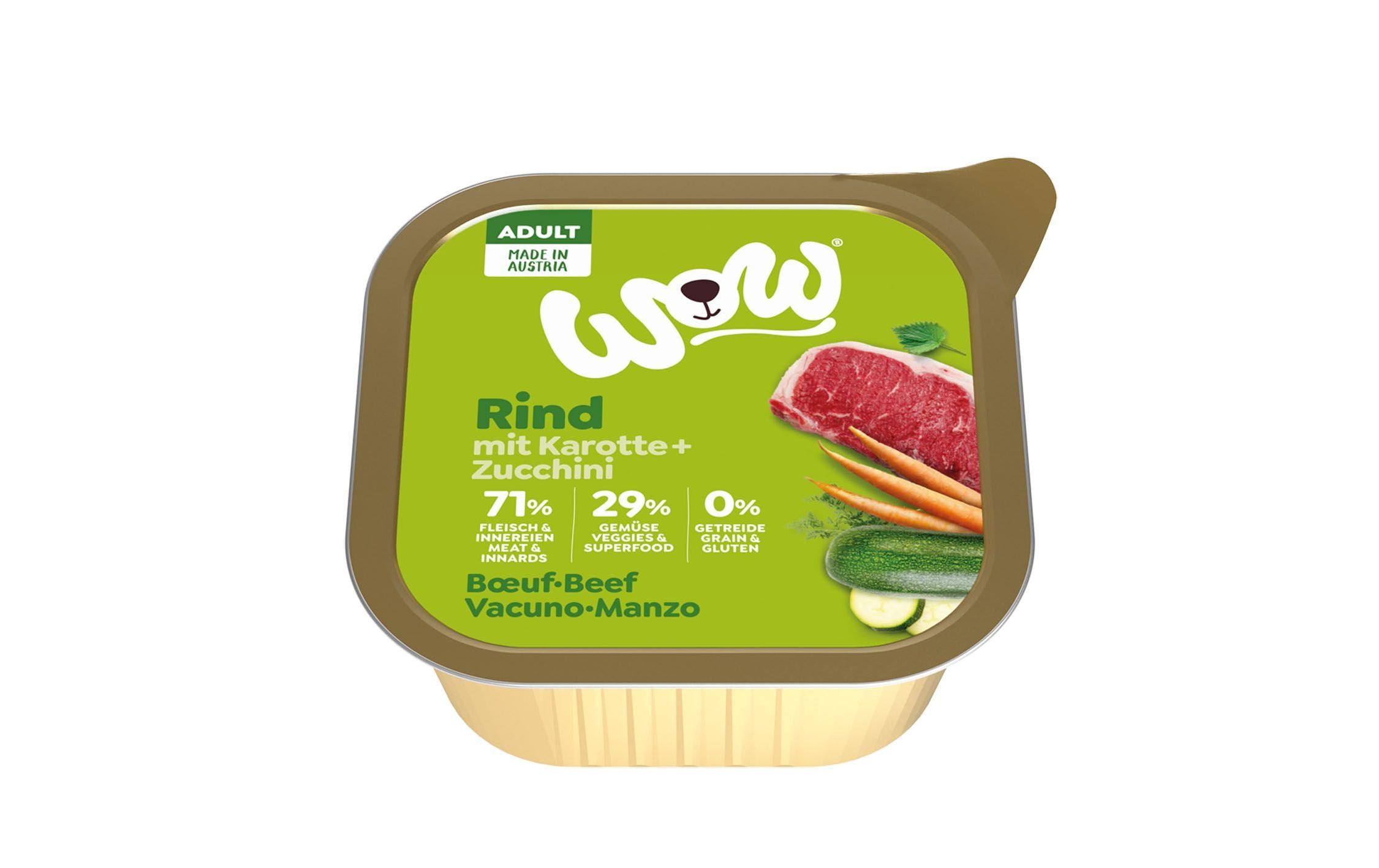 WOW Adult Rind Schale 150g – Bild 2