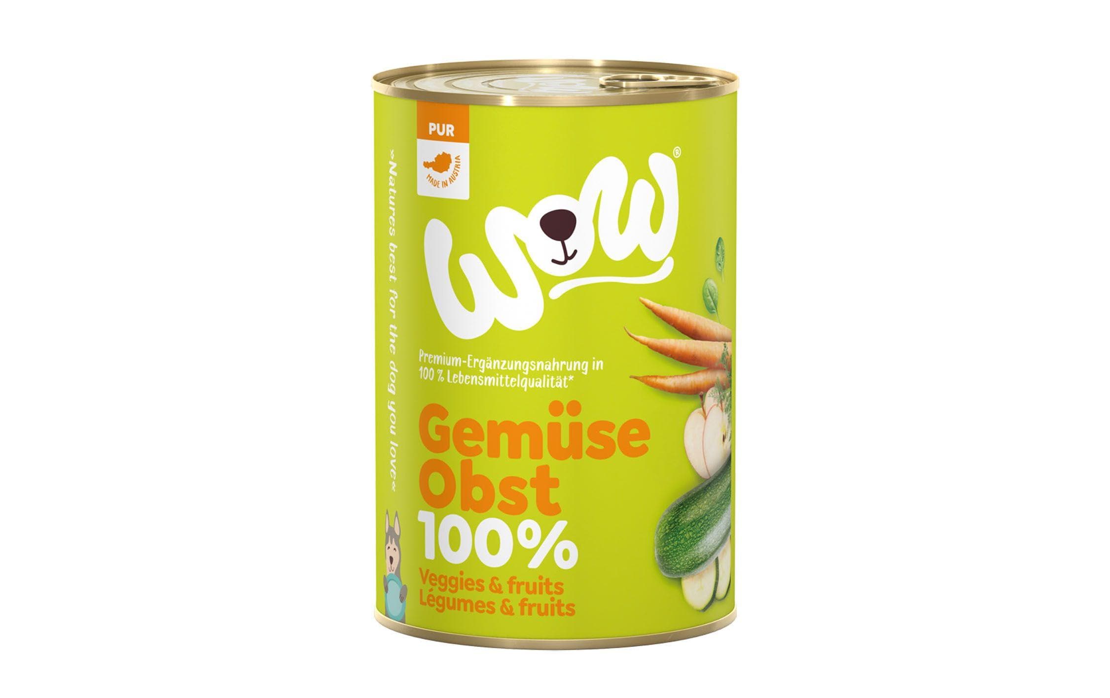 WOW 100% Gemüse & Obst 400g