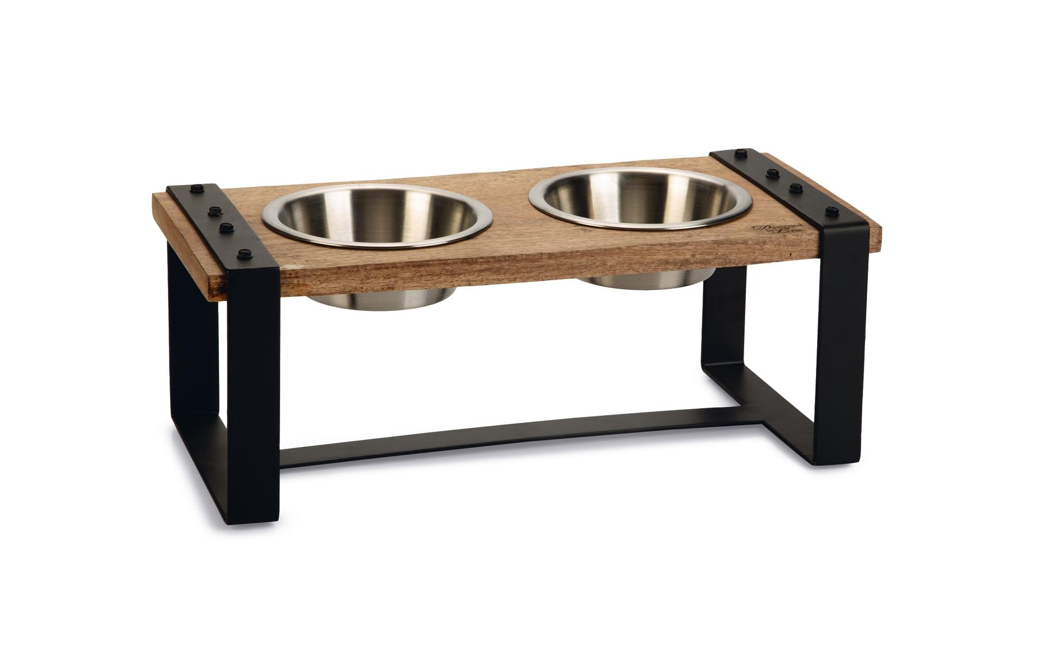 Designed by Lotte Holz Hundenapf Set Karinto 2x650ml Braun