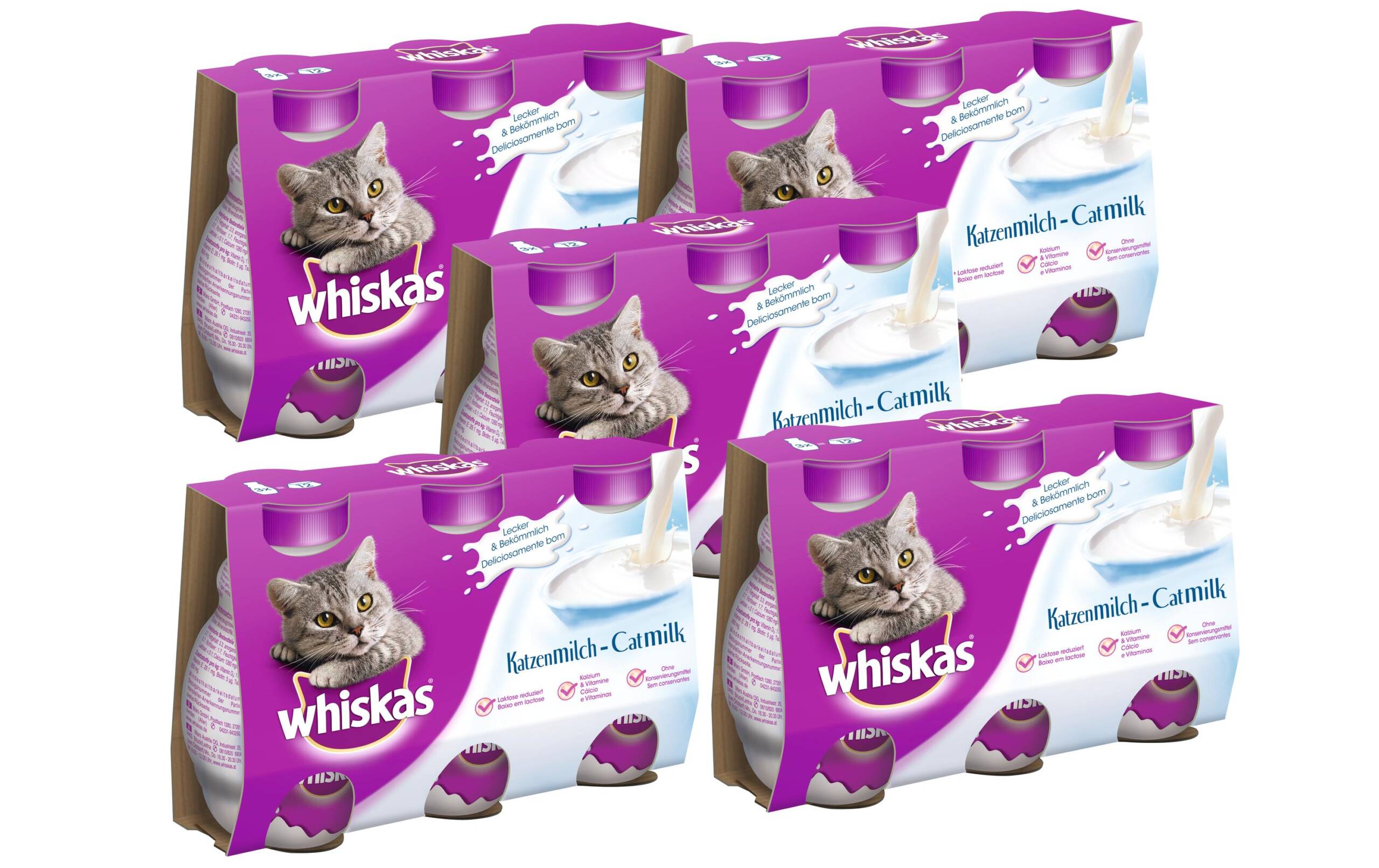 Whiskas Cat Milk KIT 5x 3x200ml