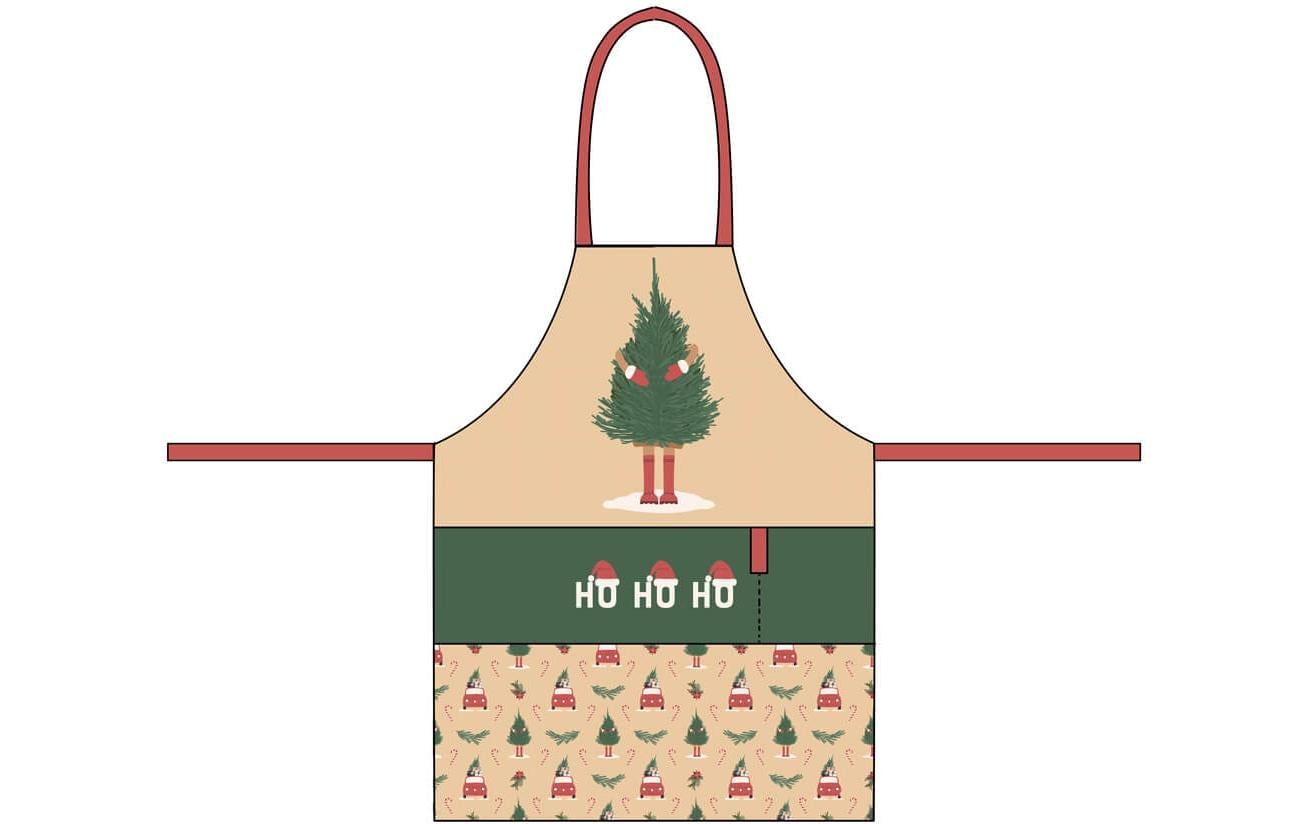 ChicMic Kitchen Apron - ho ho ho 49 x 60 cm
