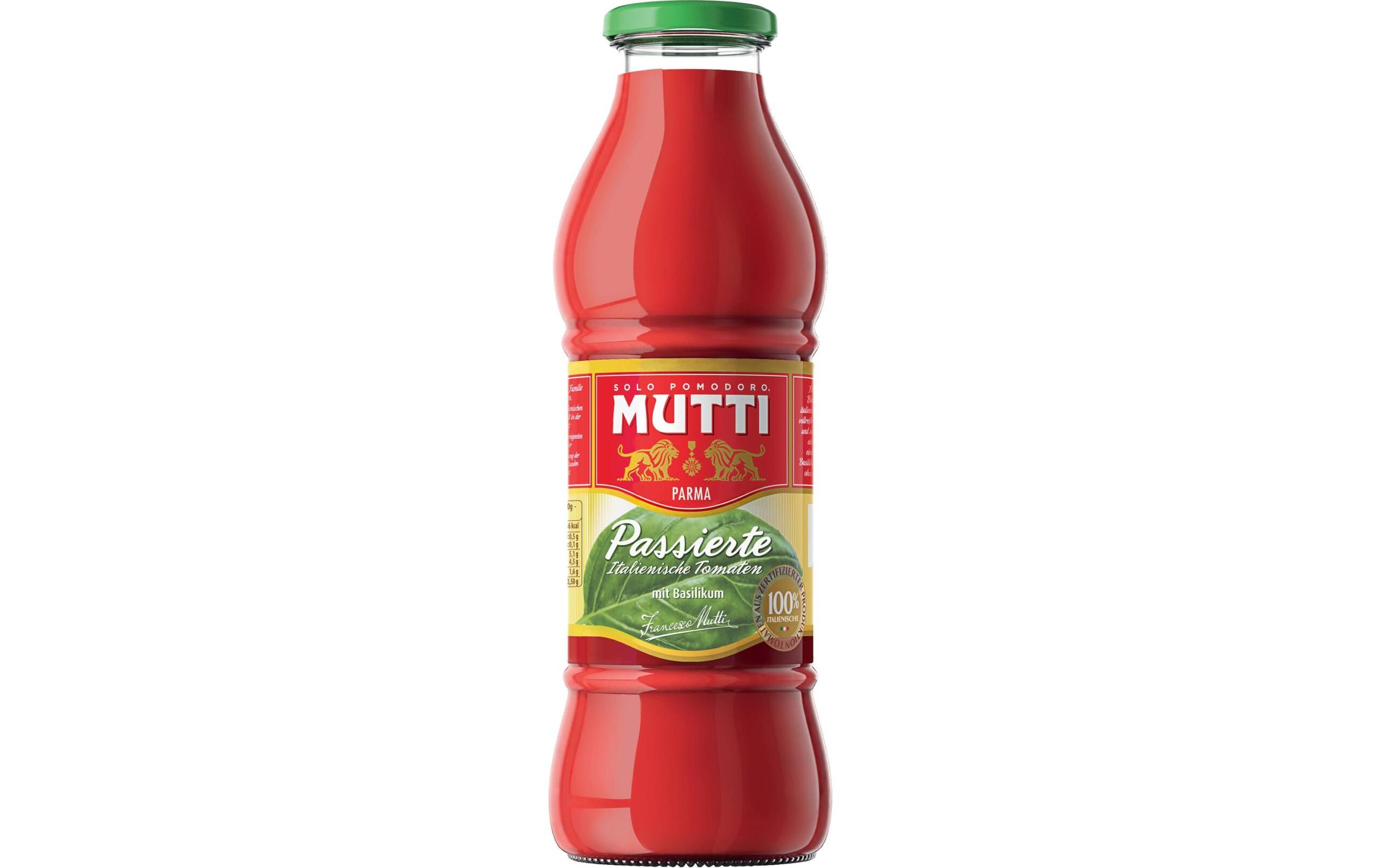 Passierte Tomatensauce Passata Basilikum 700 g