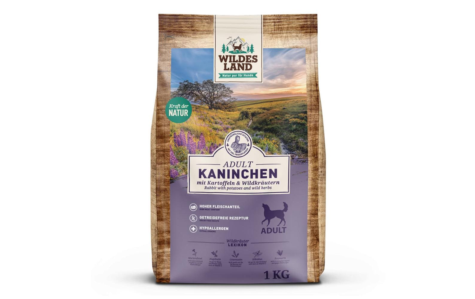Wildesland Dog Adult Kanin. m. Kartoffel, 1kg