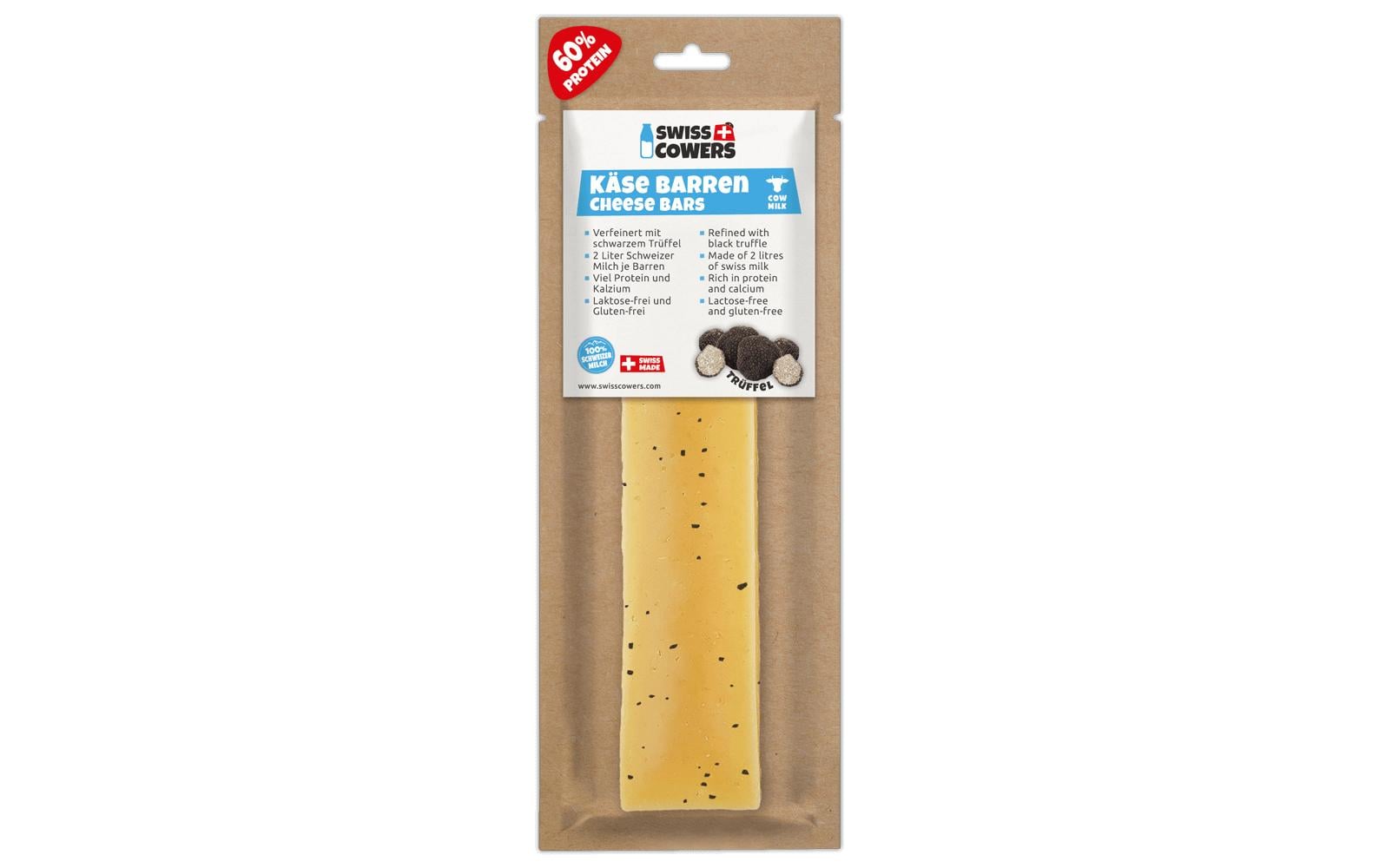 Swiss Cowers Käse Barren Trüffel 80g Large 1Stk.
