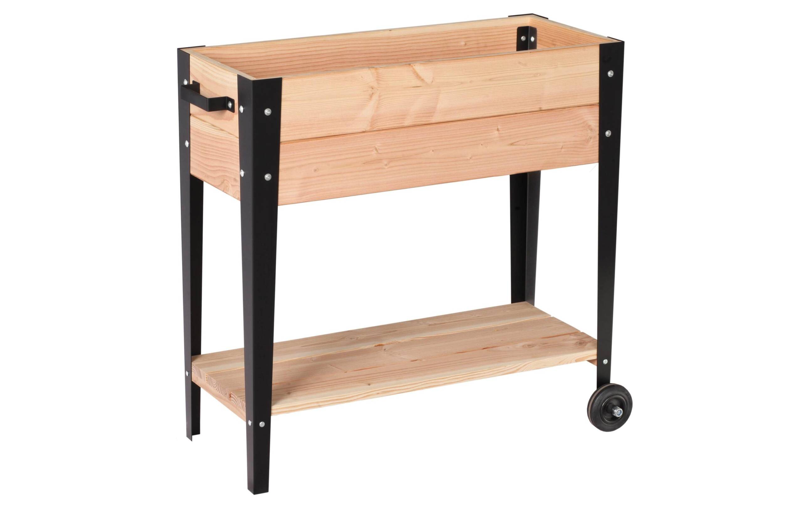 Innovesta Hochbeet mit Rollen L80 x B33 x H80cm