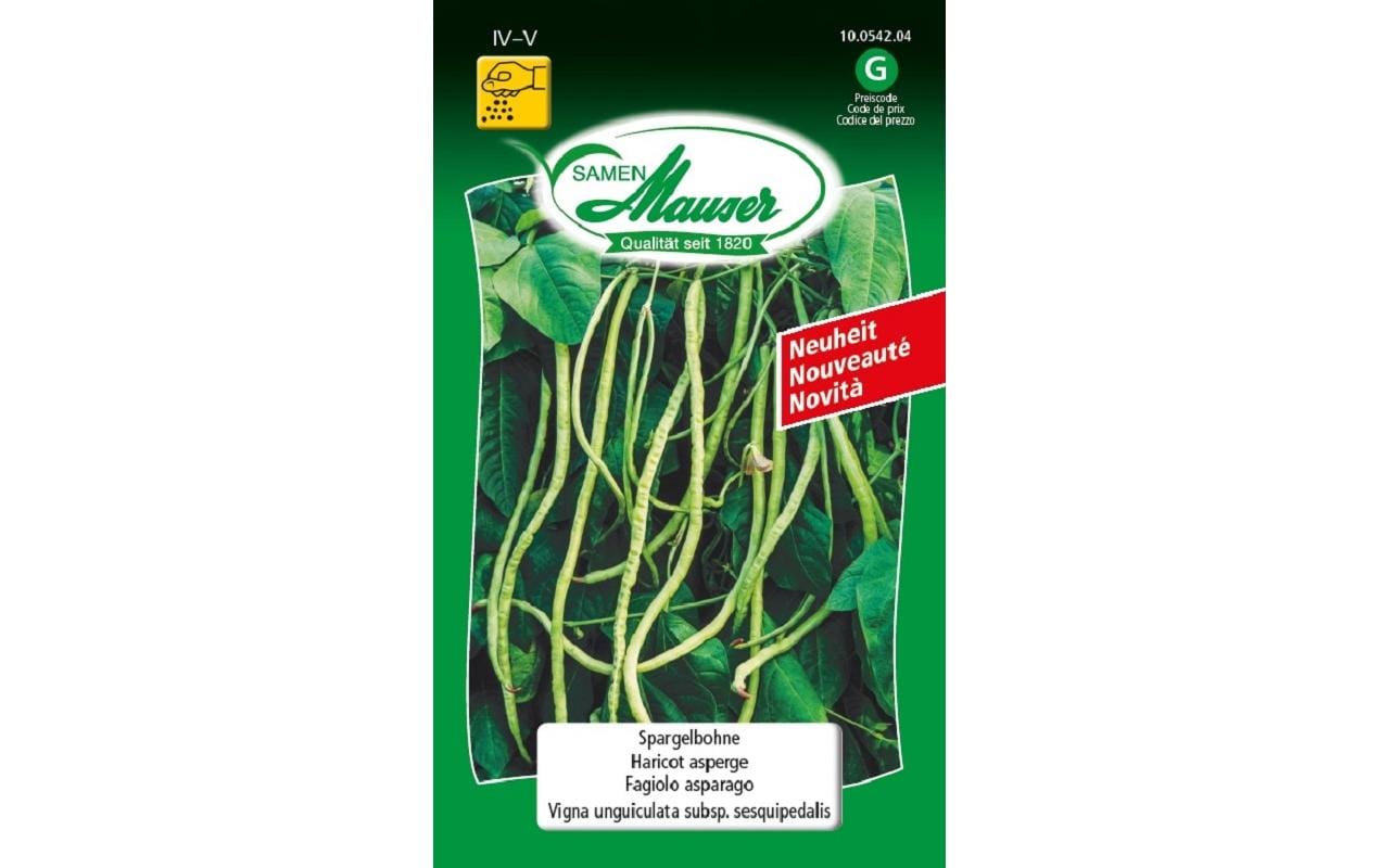 Samen Mauser Spargelbohne Vigna unguiculat