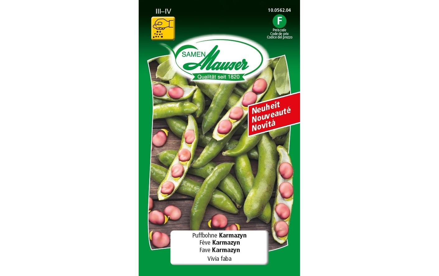 Samen Mauser Puffbohne Karmazyn