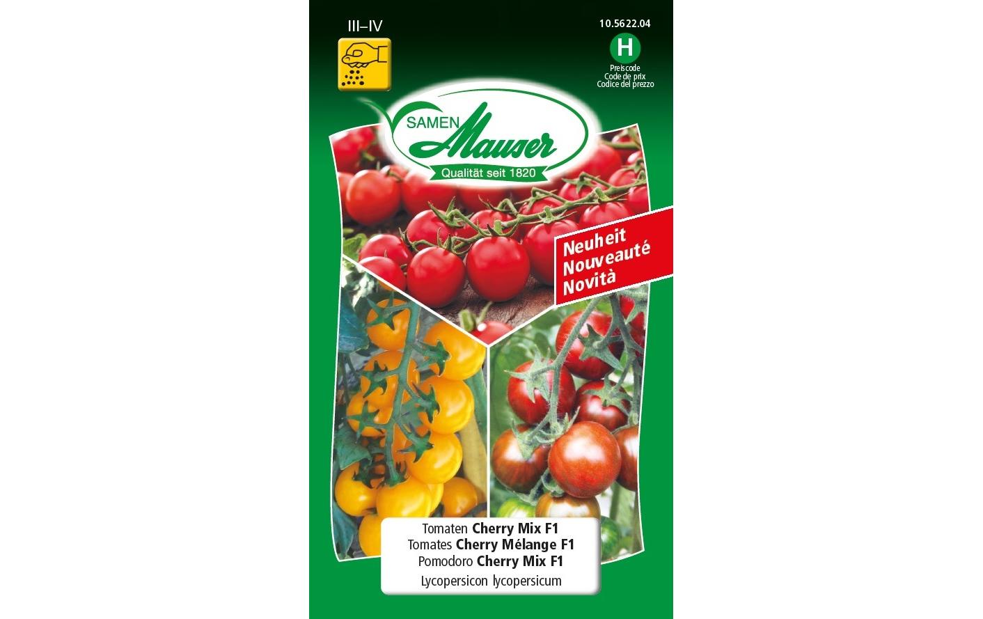 Samen Mauser Tomaten Cherry Mix F1 – Bild 2
