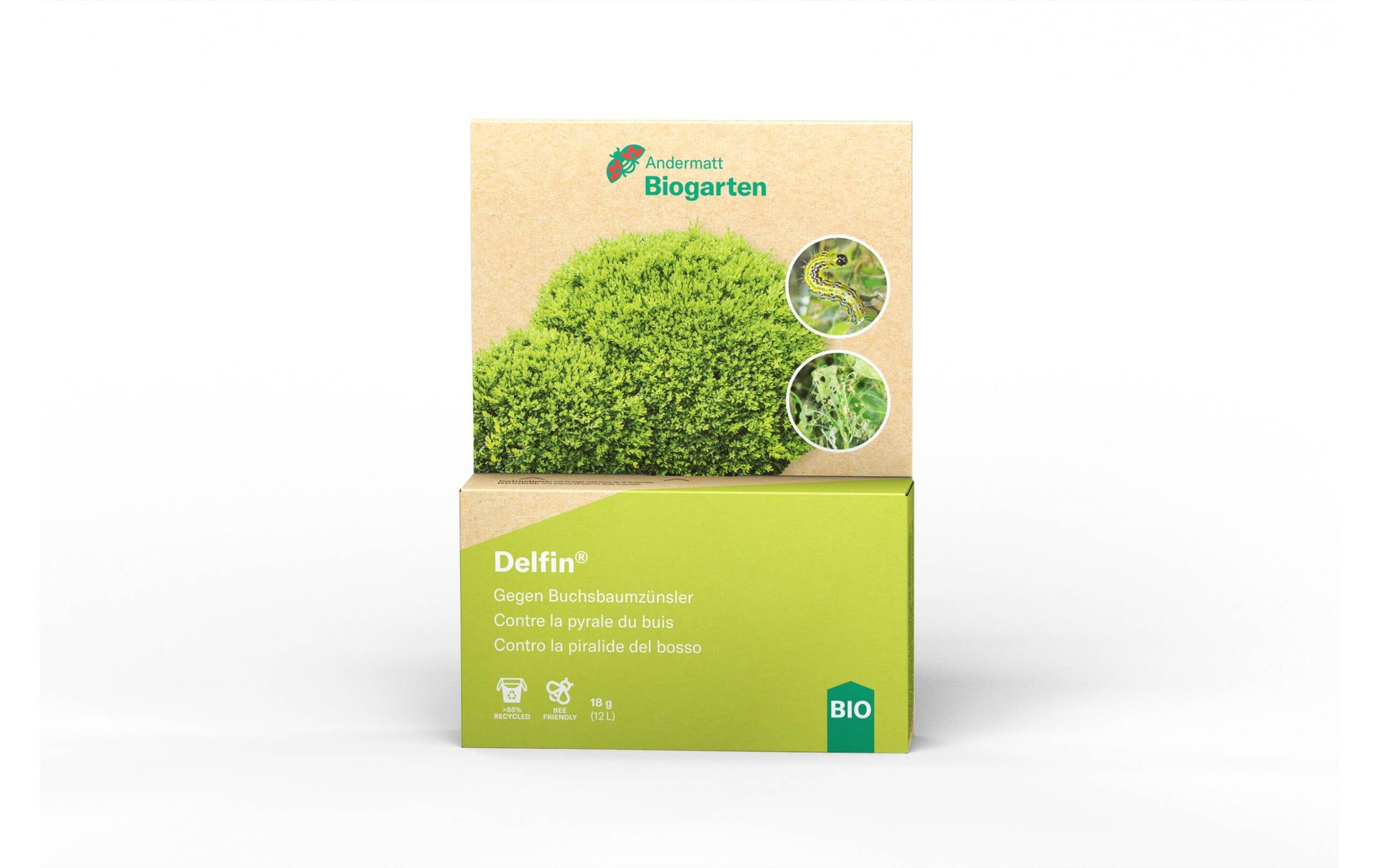 Andermatt Bio Delfin Buchsbaumzünsler 4 x 4.5 g