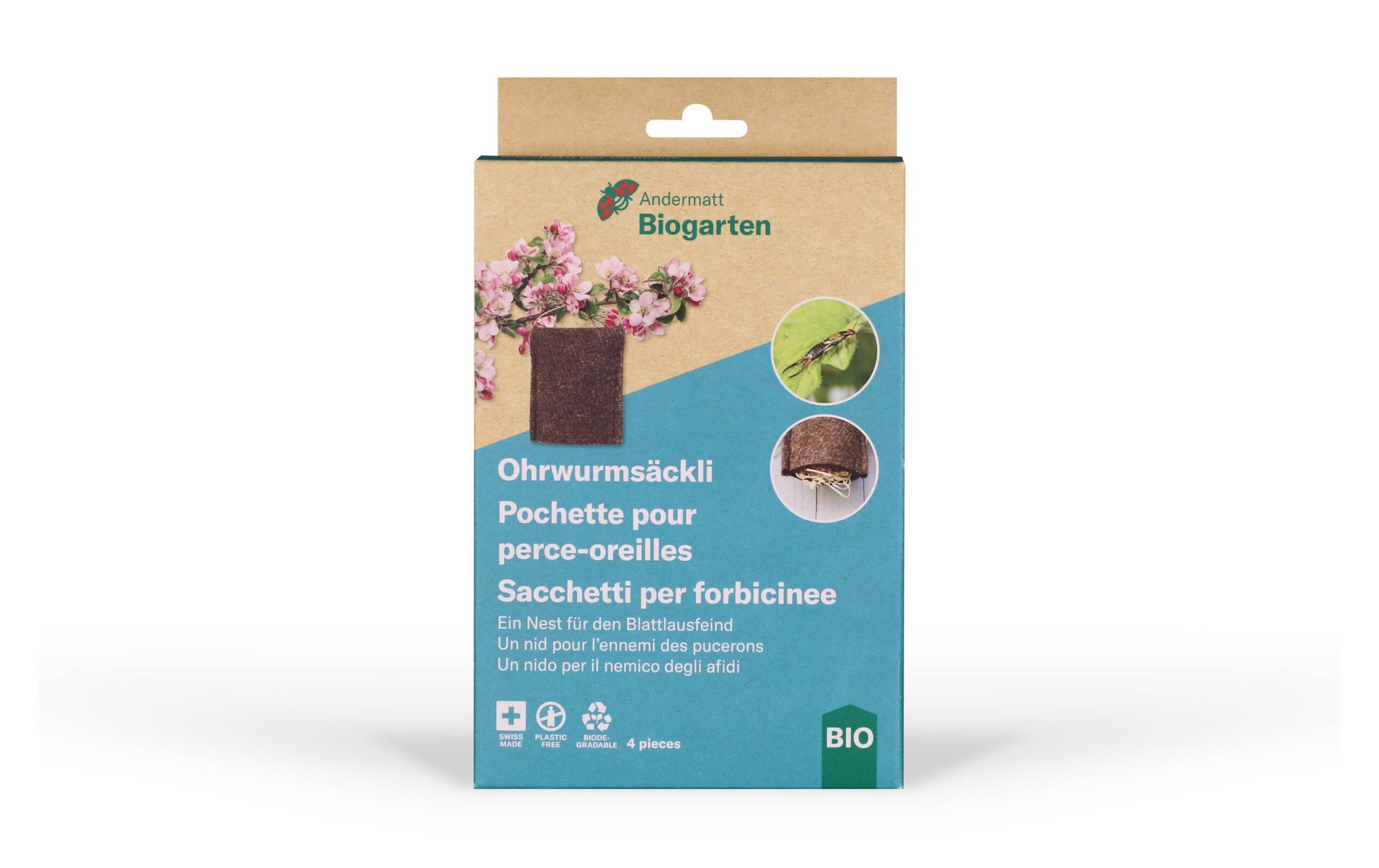 Andermatt Bio Ohrwurmsäckli 4 Stück
