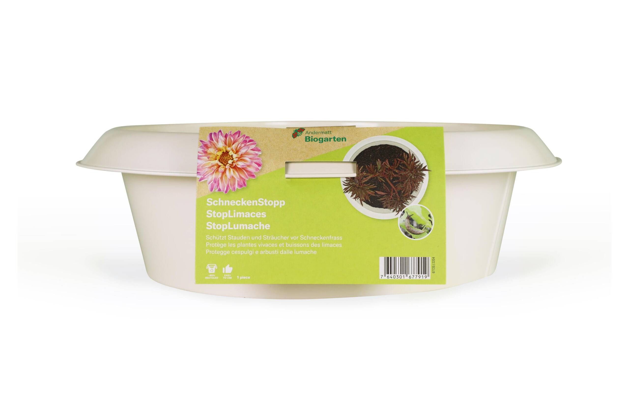 Andermatt Bio SchneckenStopp F 1er Elfenbein