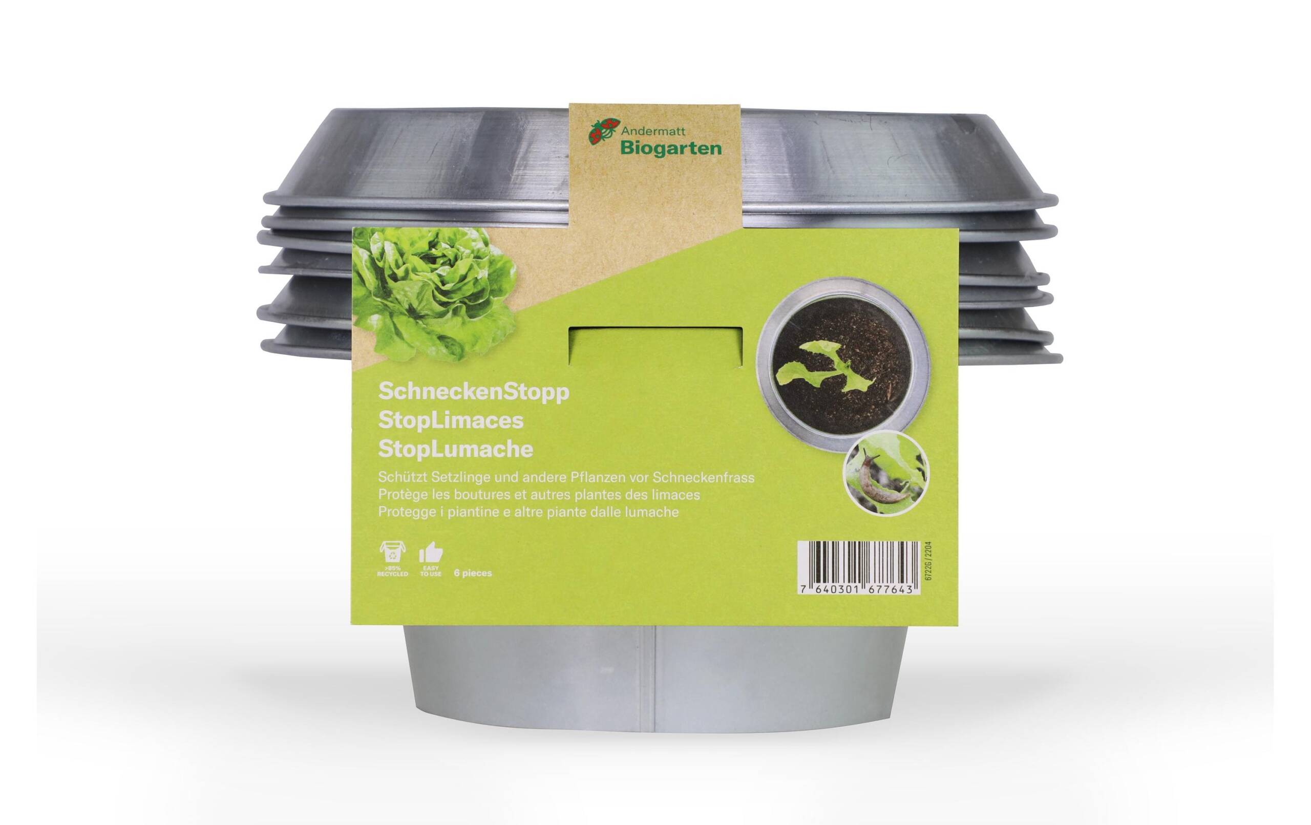 Andermatt Bio SchneckenStopp FE 6er galvanisiert