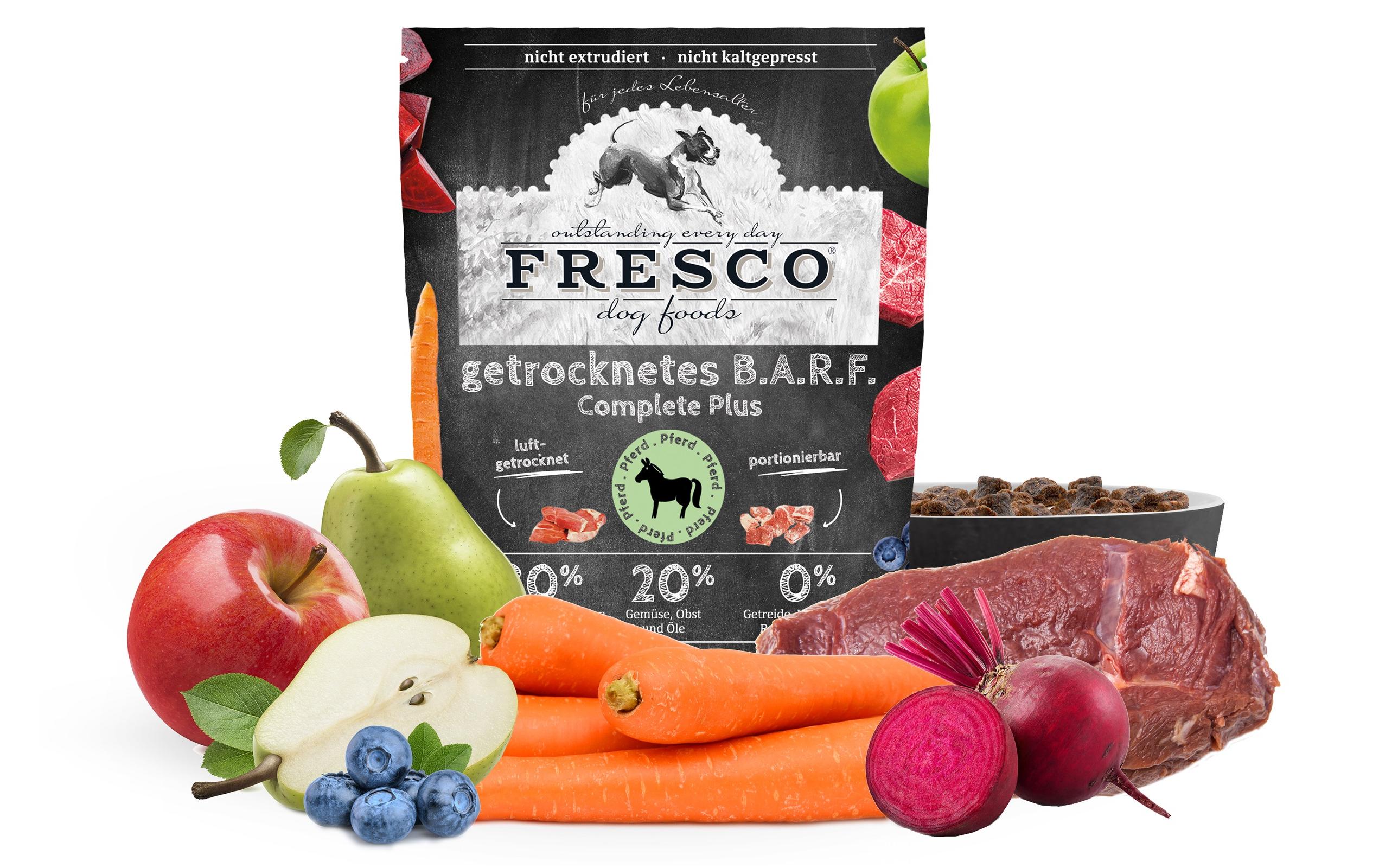 Fresco Trockenbarf Complete Plus Pferd, 5 kg