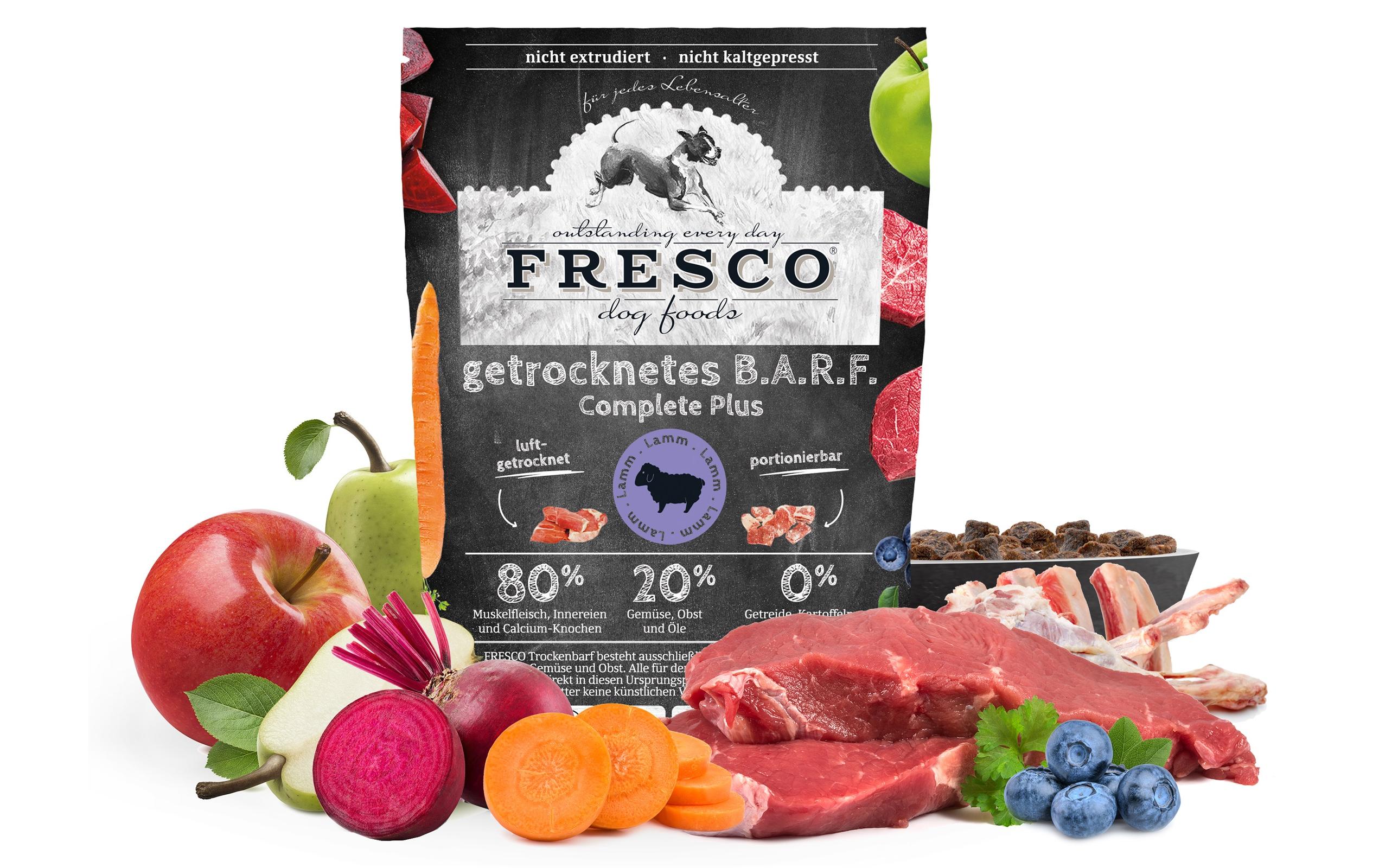 Fresco Trockenbarf Complete Plus Lamm, 5 kg – Bild 2