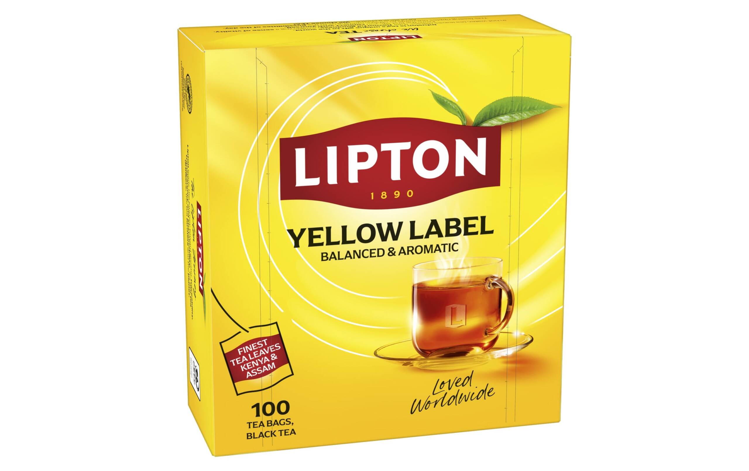 Lipton Teebeutel Yellow Label 100 Stück