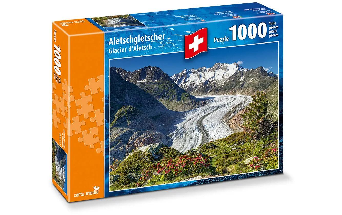 Puzzle Aletschgletscher 1000 Teile