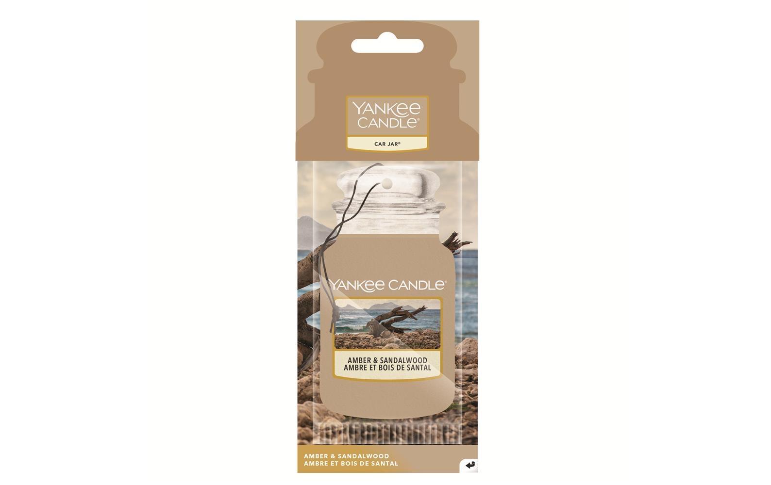 Yankee Candle Amber & Sandalwood Car Jars aus Karton