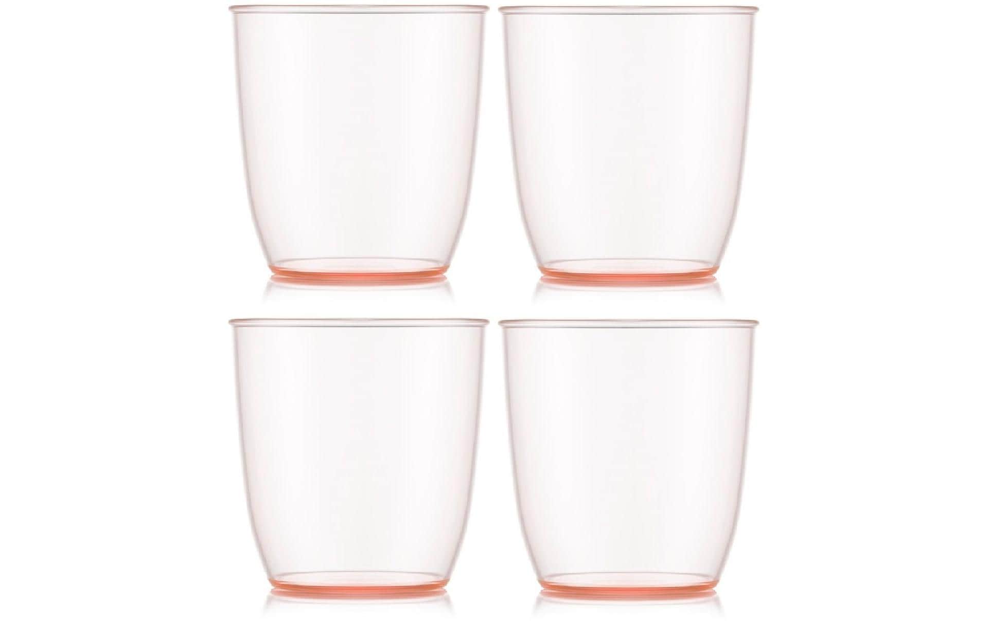 Bodum KVADRANT rosa 0.2L Rosa transparent