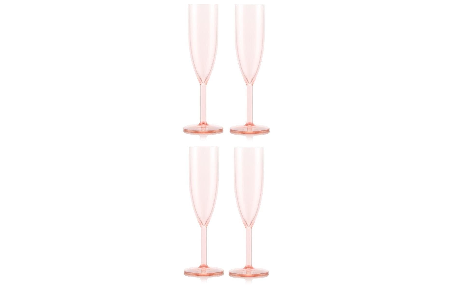 Bodum Okett Champagner rosa aus Plastik, wiederverwendbar, 0.12 l
