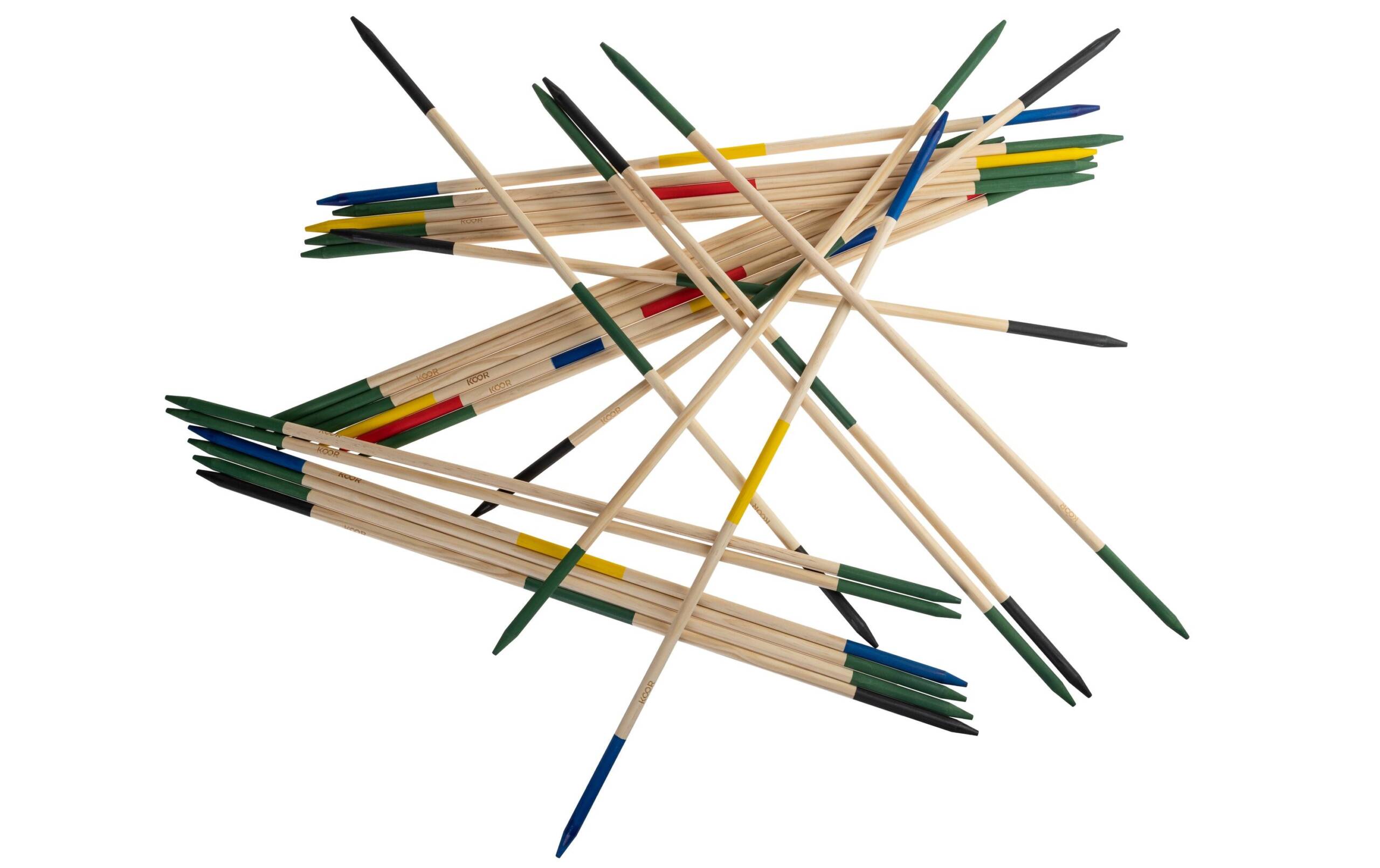 KOOR Riesen Mikado FSC Pinienholz, 25 Stk., 75x1.2cm