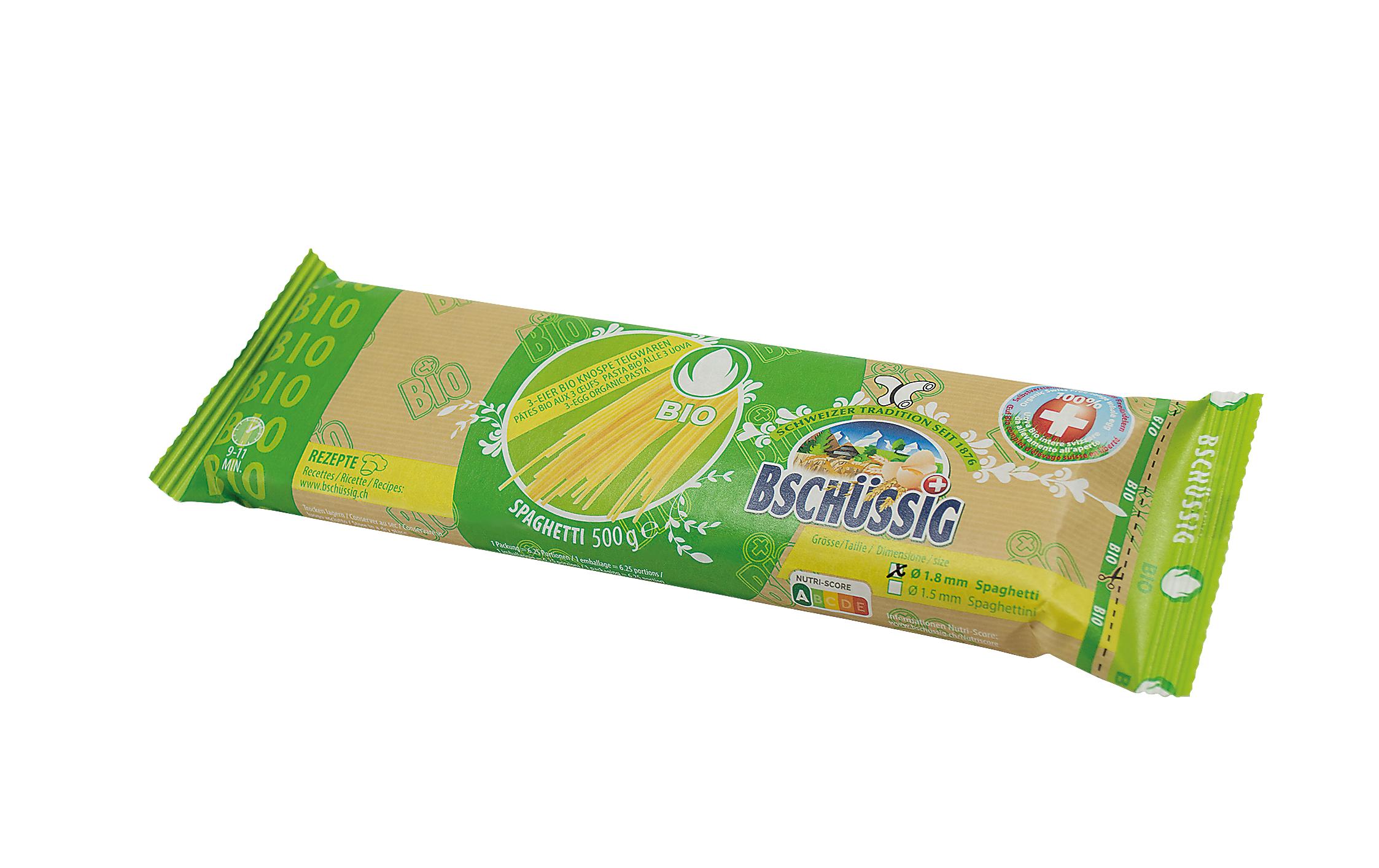 Bio Knospe Spaghetti 3Ei (13.5%) 500 g