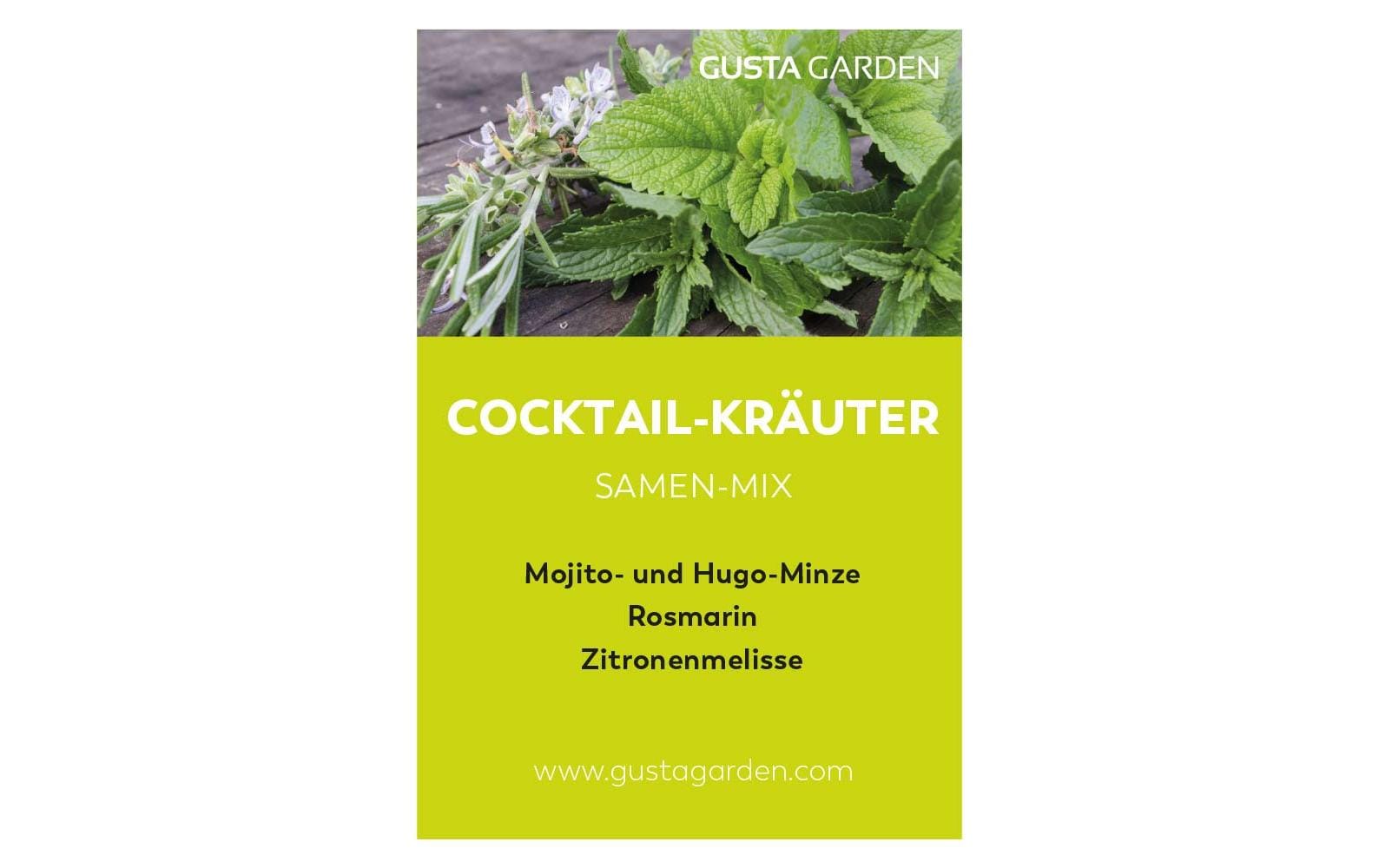 HARRY HERBS Cocktail-Kräuter Samen-Mix