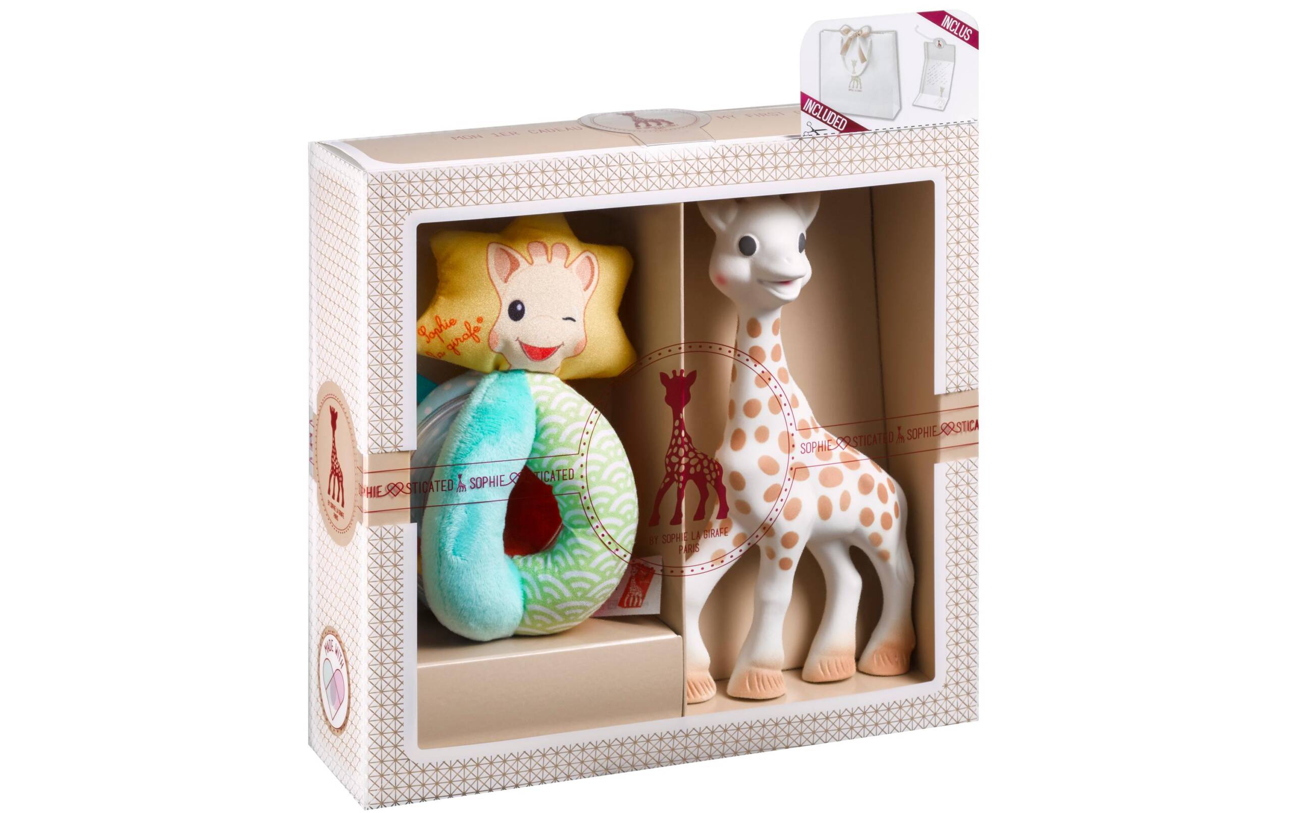 Sophie la Girafe Geschenkset Rassel