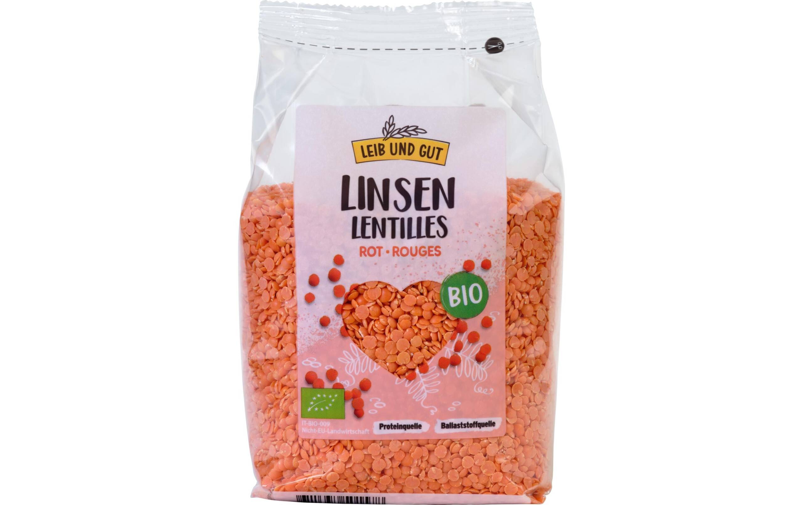 Linsen rot BIO 500 g