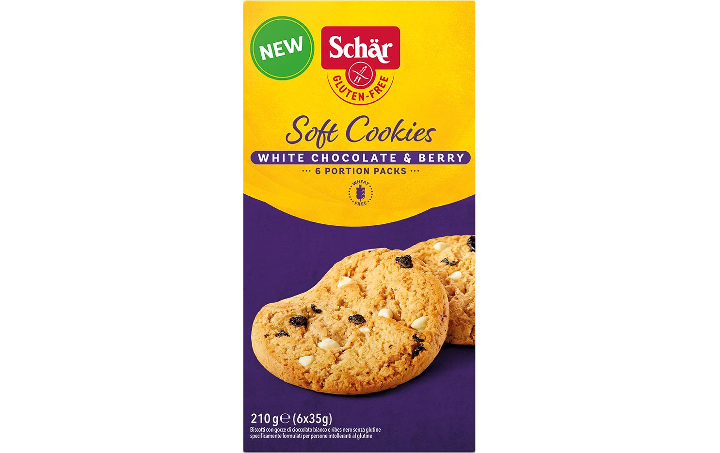 Soft Cookies White Chocolate + Berry 210 g