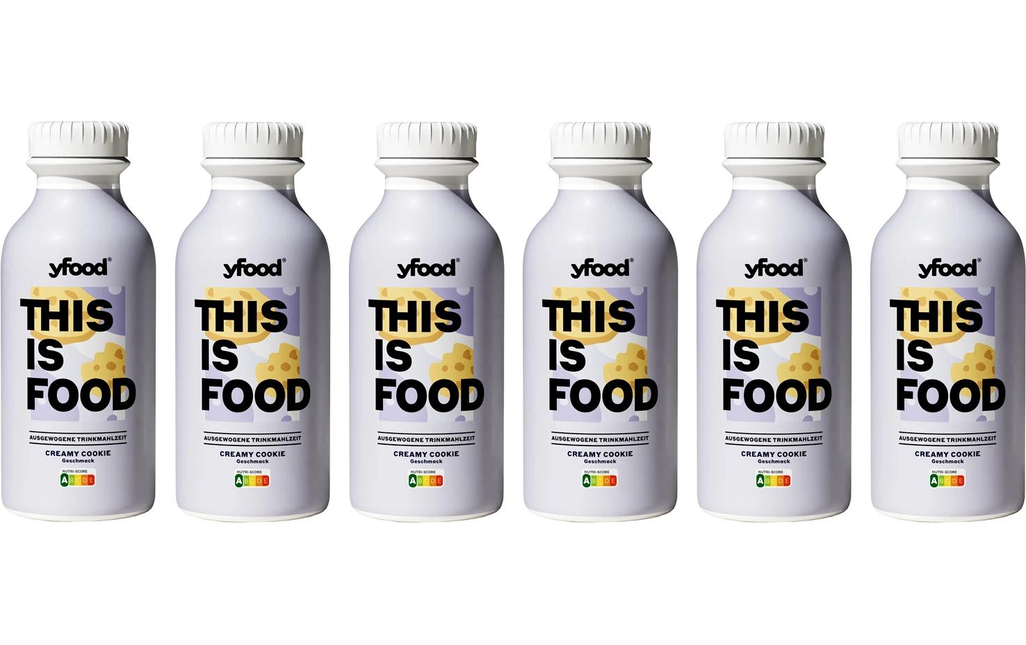 YFood Trinkmahlzeit Creamy Cookie 6 x 500ml