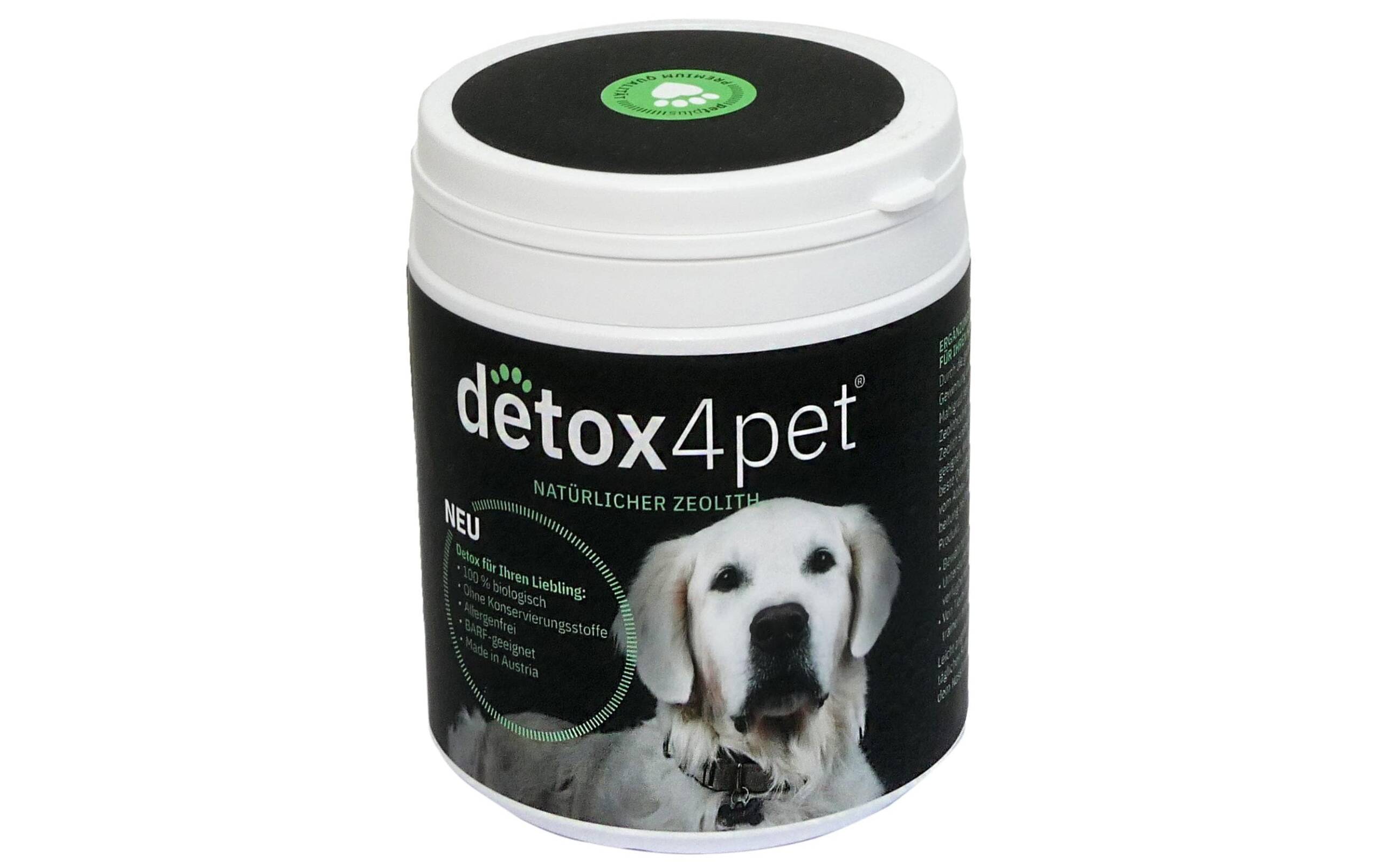 detox4pet Natürlicher Zeolith Hund 500g – Bild 2