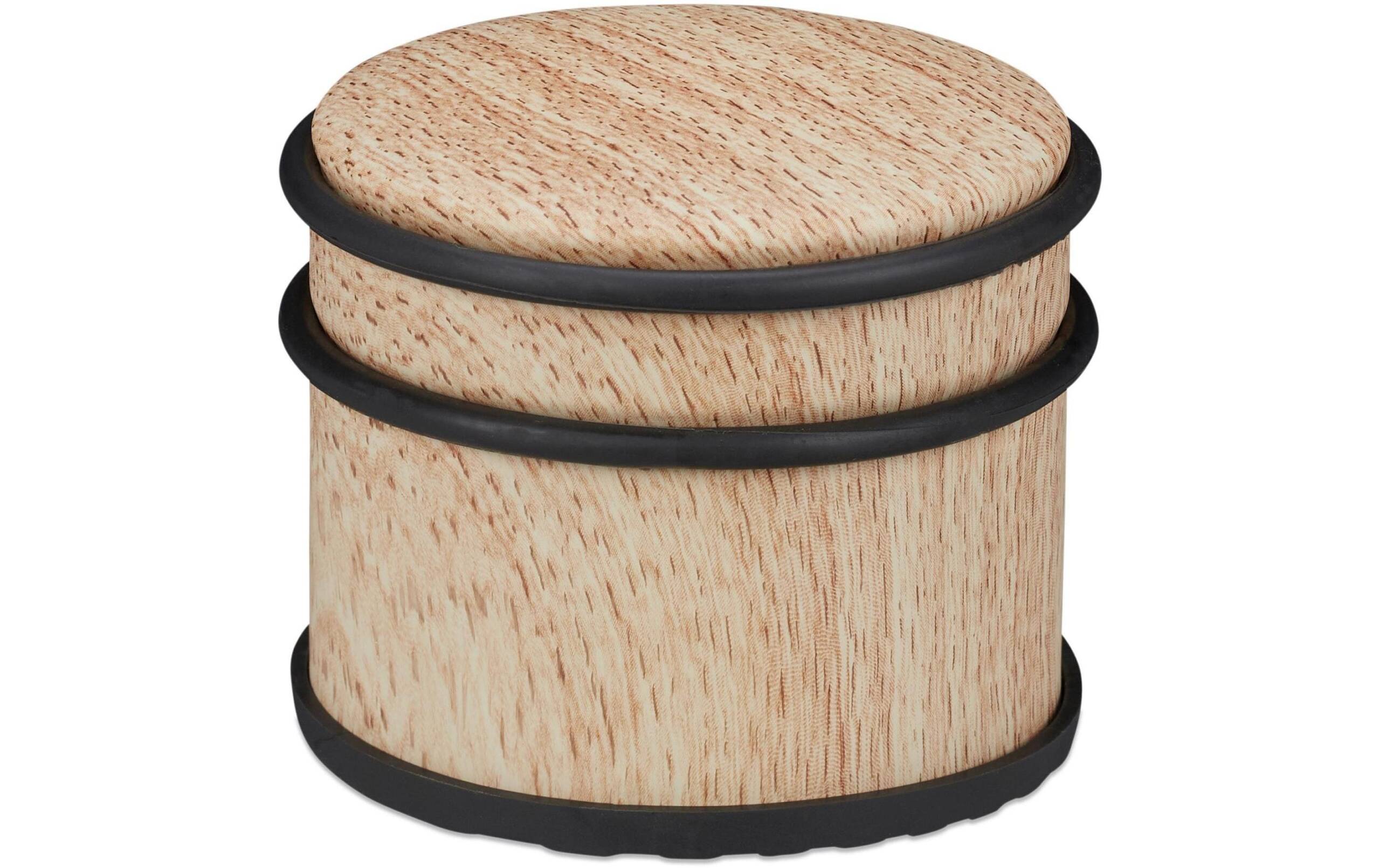 relaxdays Türstopper Holzoptik 8,5 x 9 x 9,5 cm (H x B x T)