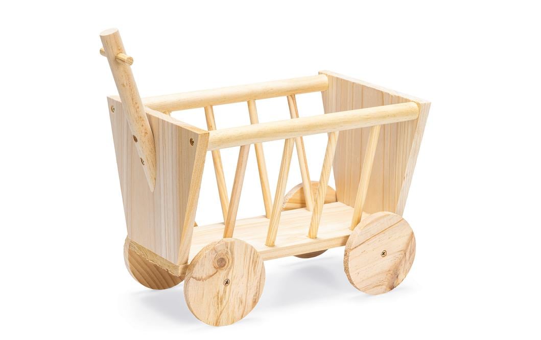 Karlie Naturholzheuraufe Caro 29X19X21cm