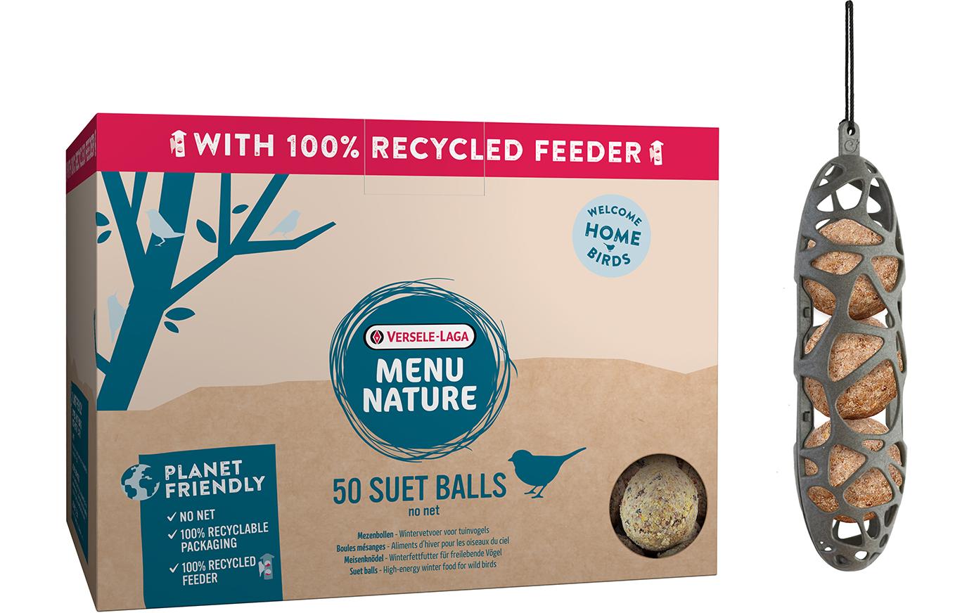 Versele Laga MN Suet Balls Planet friendly 50 Stk., netzfrei, Karton
