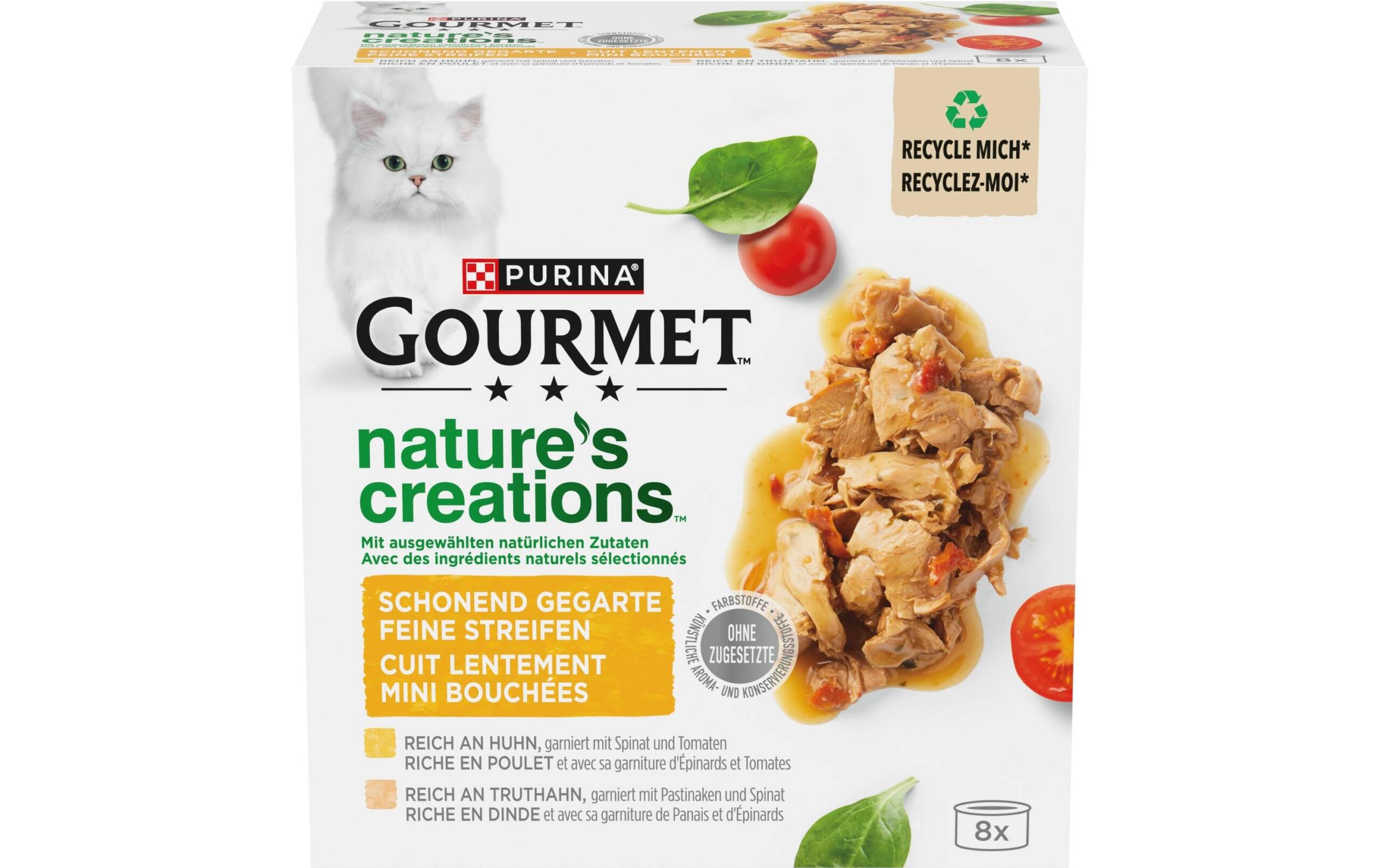 Gourmet Natures Creation Fleisch 8x85g