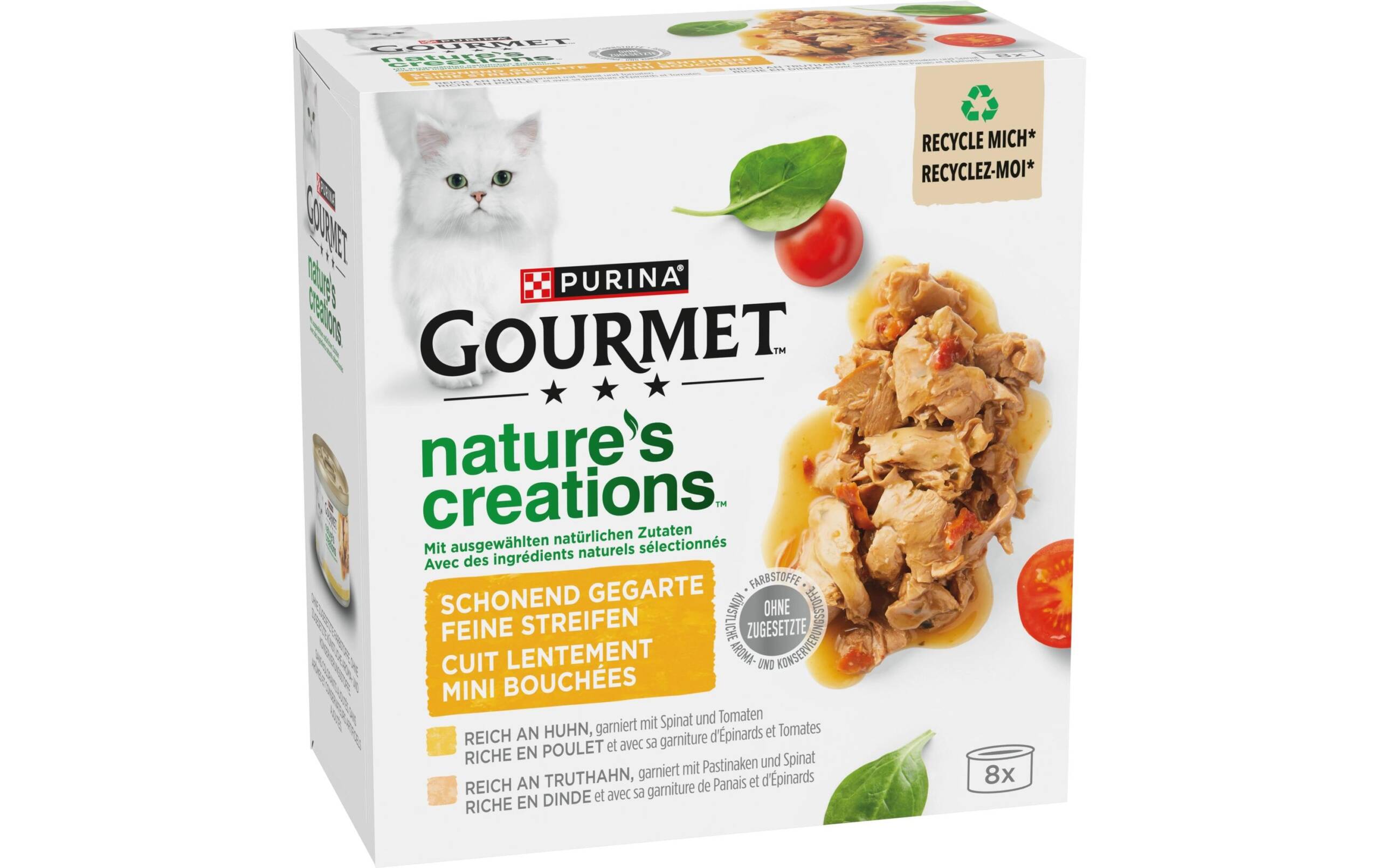 Gourmet Natures Creation Fleisch 8x85g – Bild 4