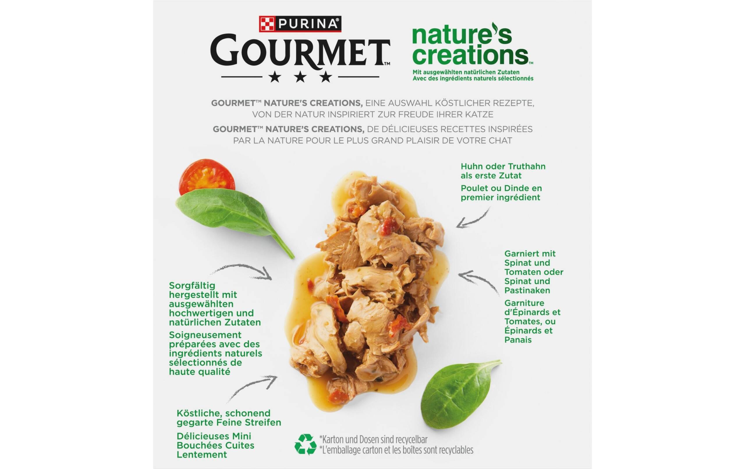 Gourmet Natures Creation Fleisch 8x85g – Bild 5