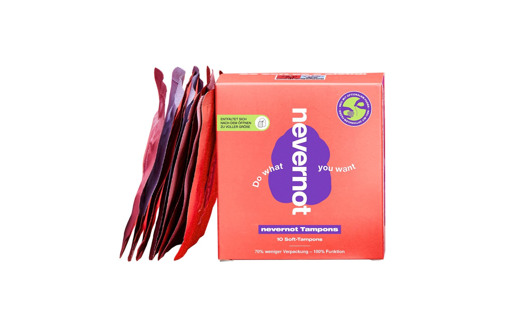 nevernot Softtampon 10 Stück -