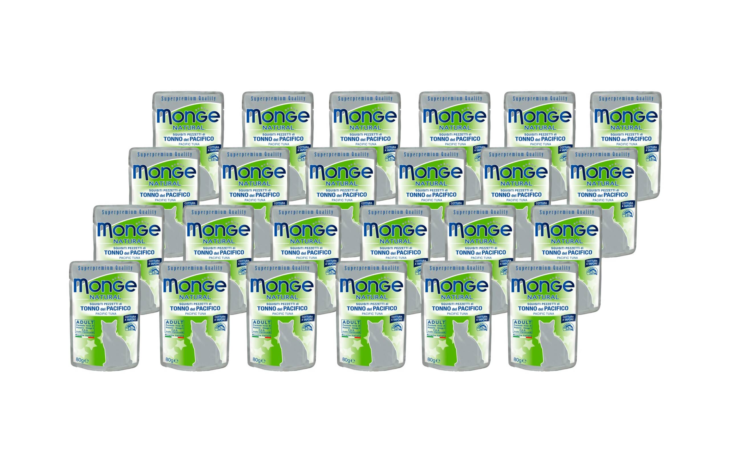 Monge Cat Natural Adult 24x80g Kit – Bild 2