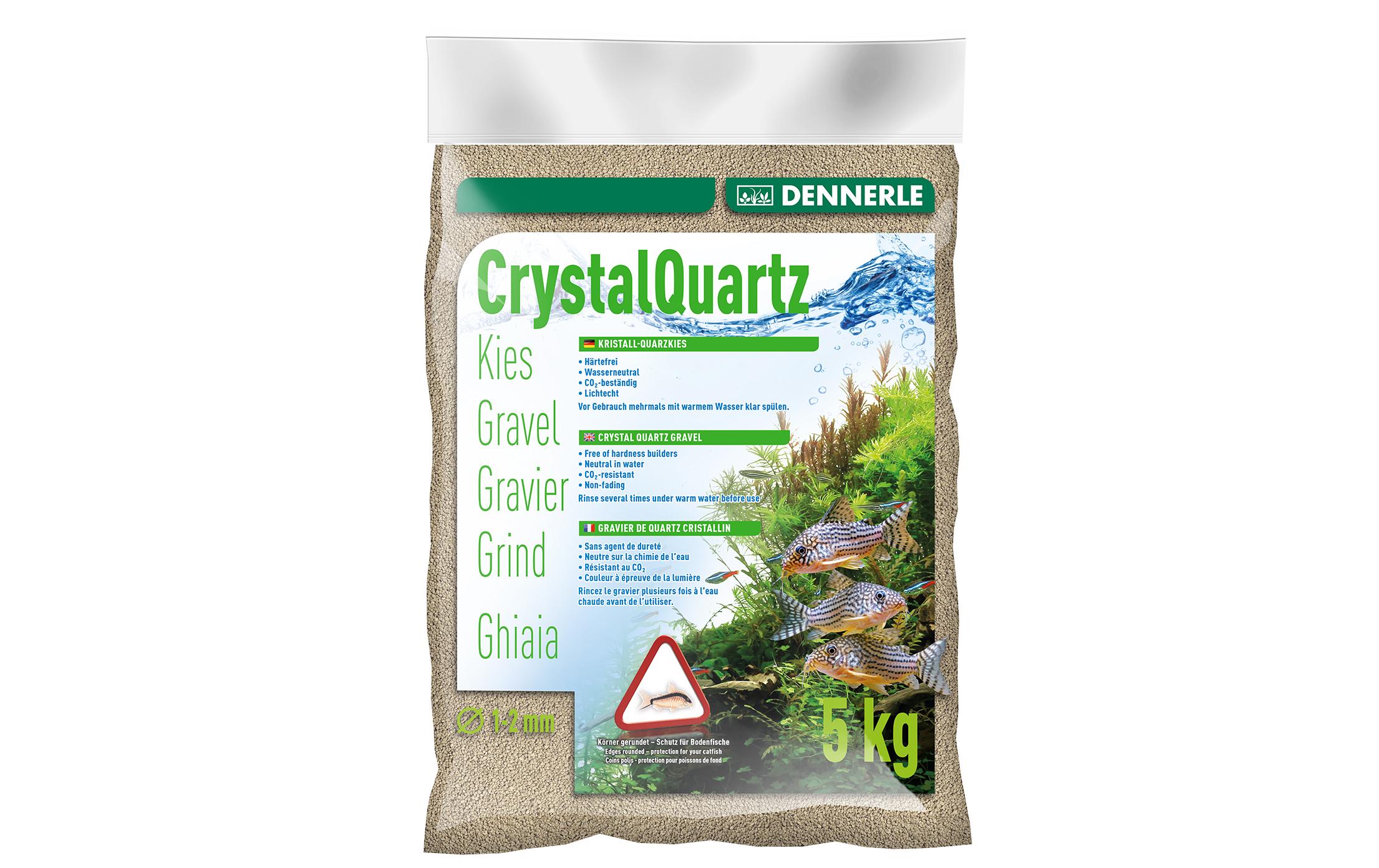 Dennerle Kristall-Quarzkies W Naturweiss, 5 kg