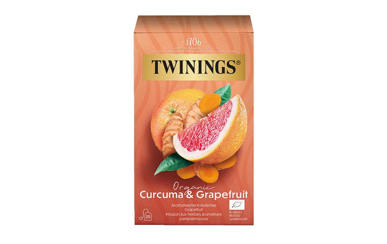 Twinings Bio Kurkuma & Grapefruit 20 x 2 g