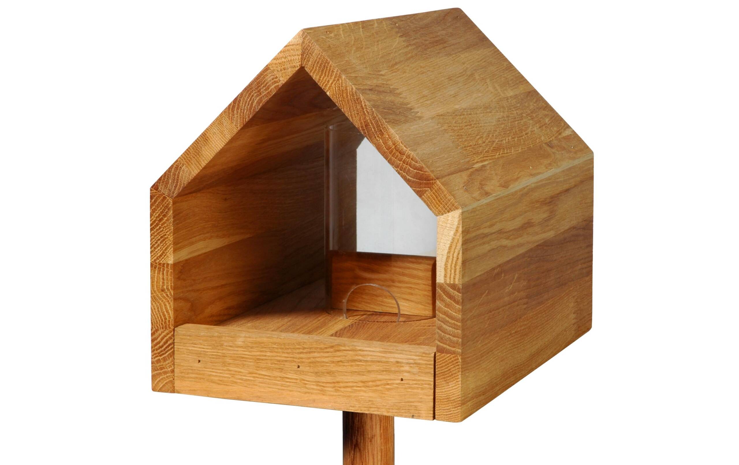 Luxus Vogelhaus Futterhaus Bauhaus I Eiche, natur