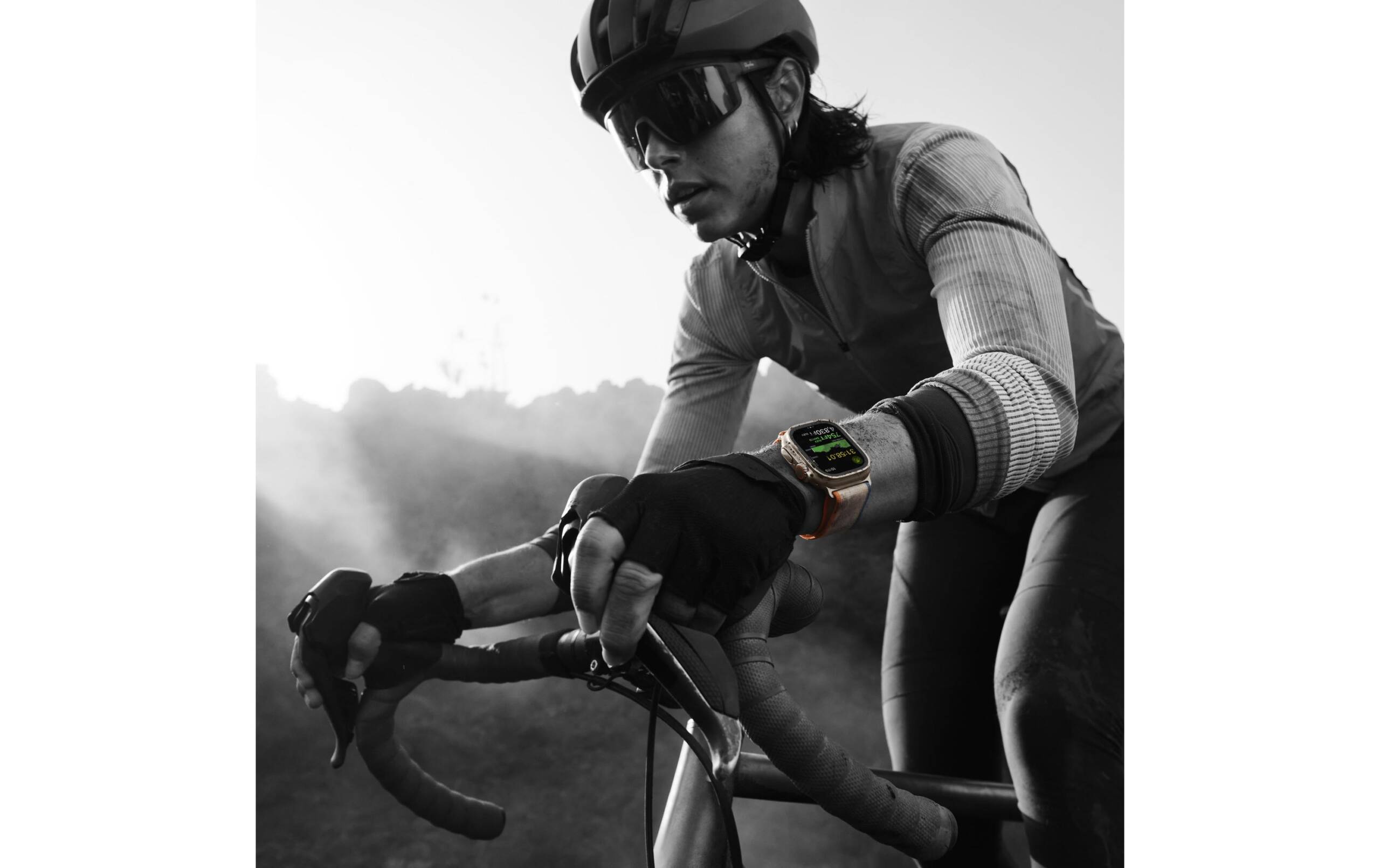 Apple Watch Ultra 2 GPS & Cell 49 Titan mit Blue Ocean Band – Bild 6