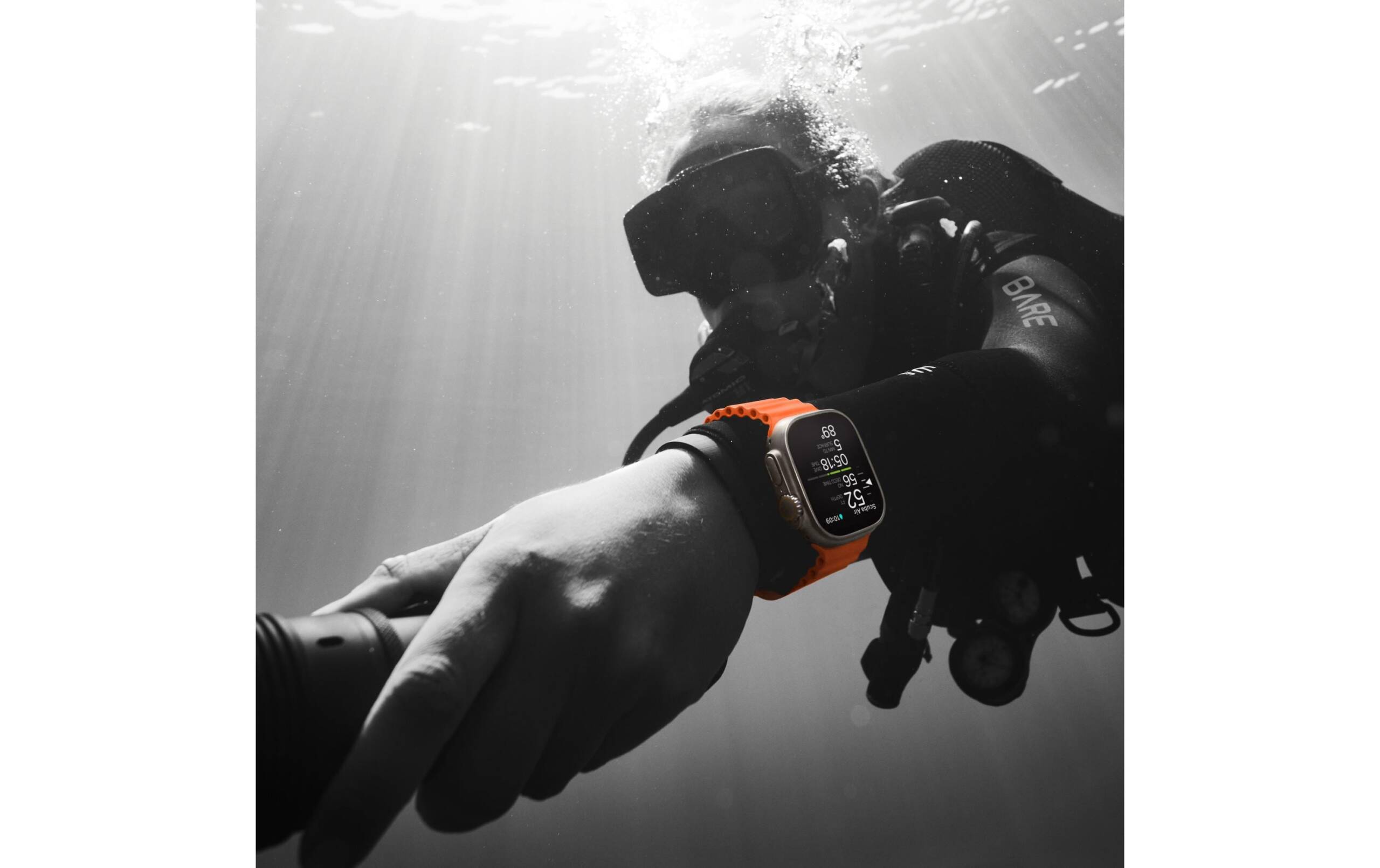 Apple Watch Ultra 2 GPS & Cell 49 Titan mit Blue Ocean Band – Bild 7