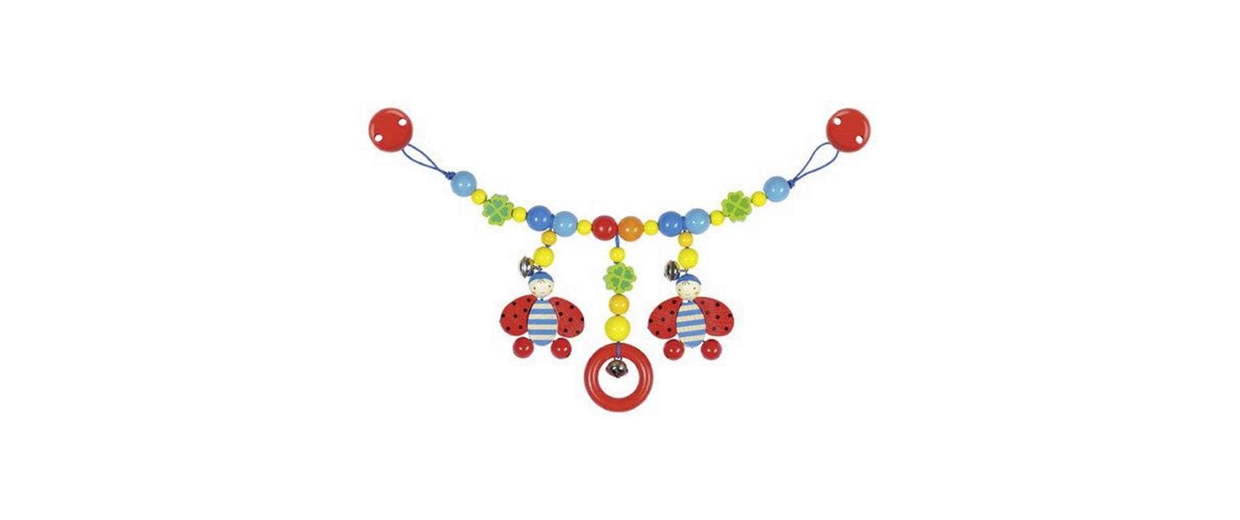 GOKI Kinderwagenkette Marienkäfer L= 40 cm
