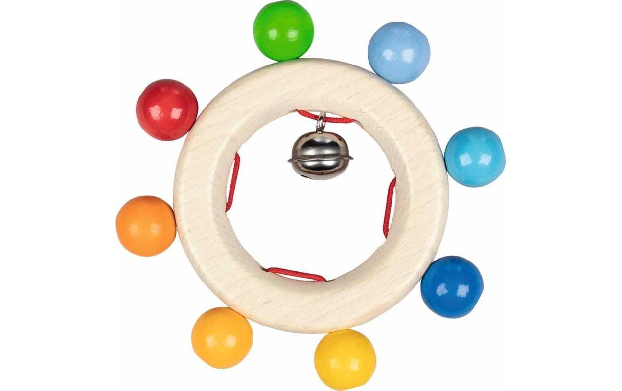 GOKI Greifling Regenbogenperlen Durchmesser = 10,5 cm